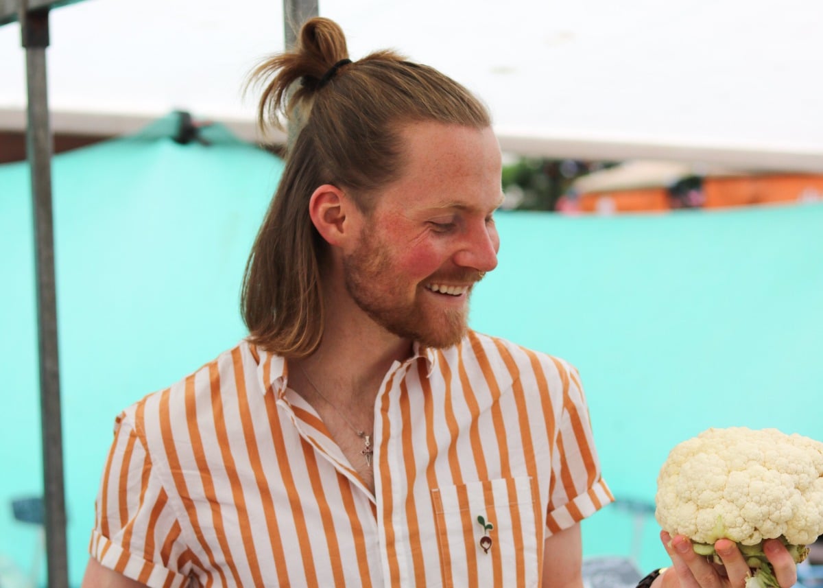 Berend Eberson, eigenaar van Grünten, in betere tijden.