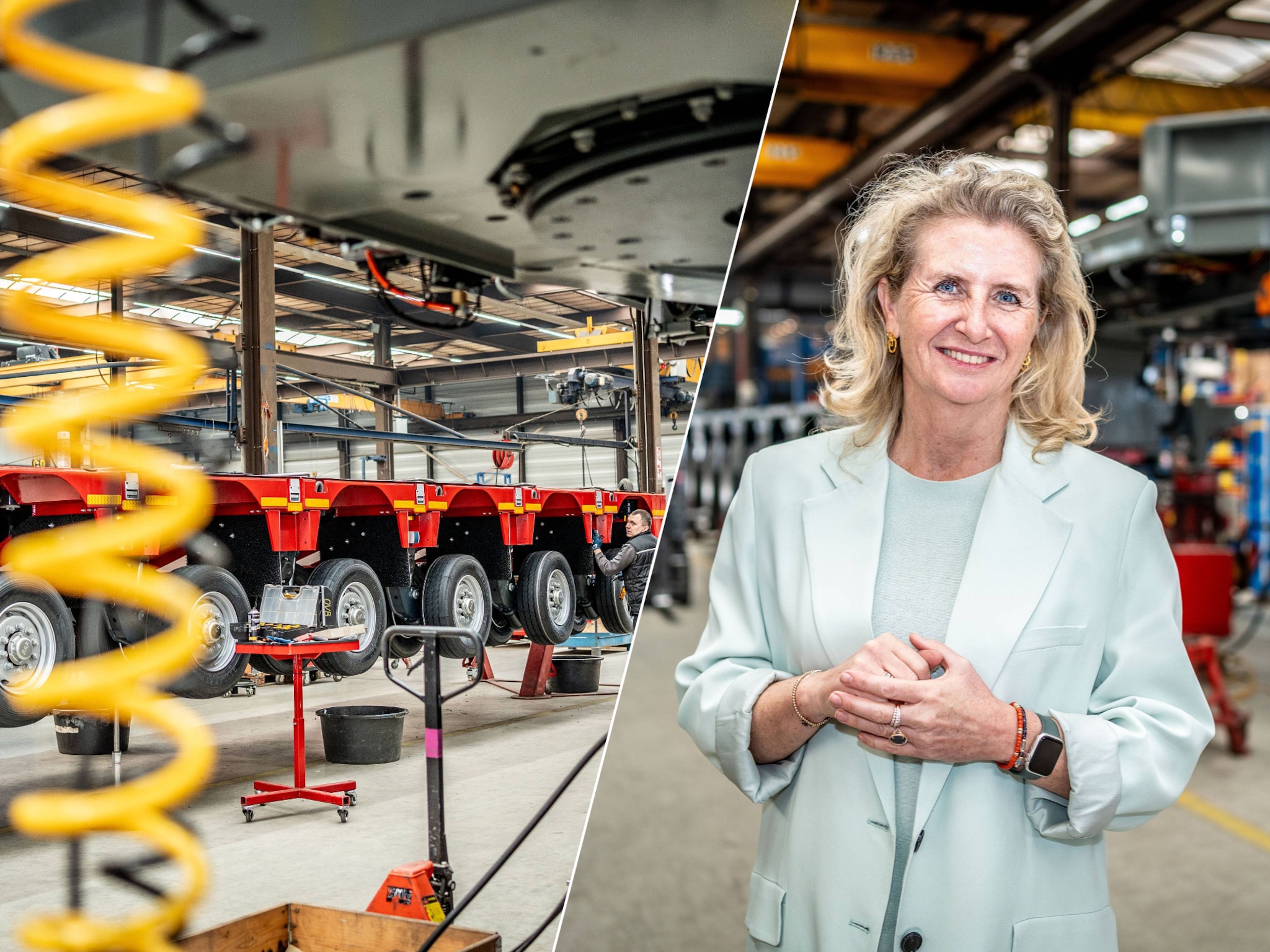 defensie marinka nooteboom familiebedrijf defensiereus rheinmetall trailers