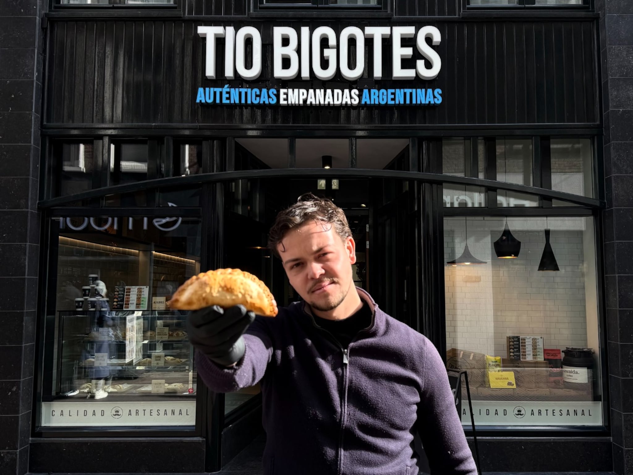 lisandro schoenmaker empanada tio bigotes argentinie franchise