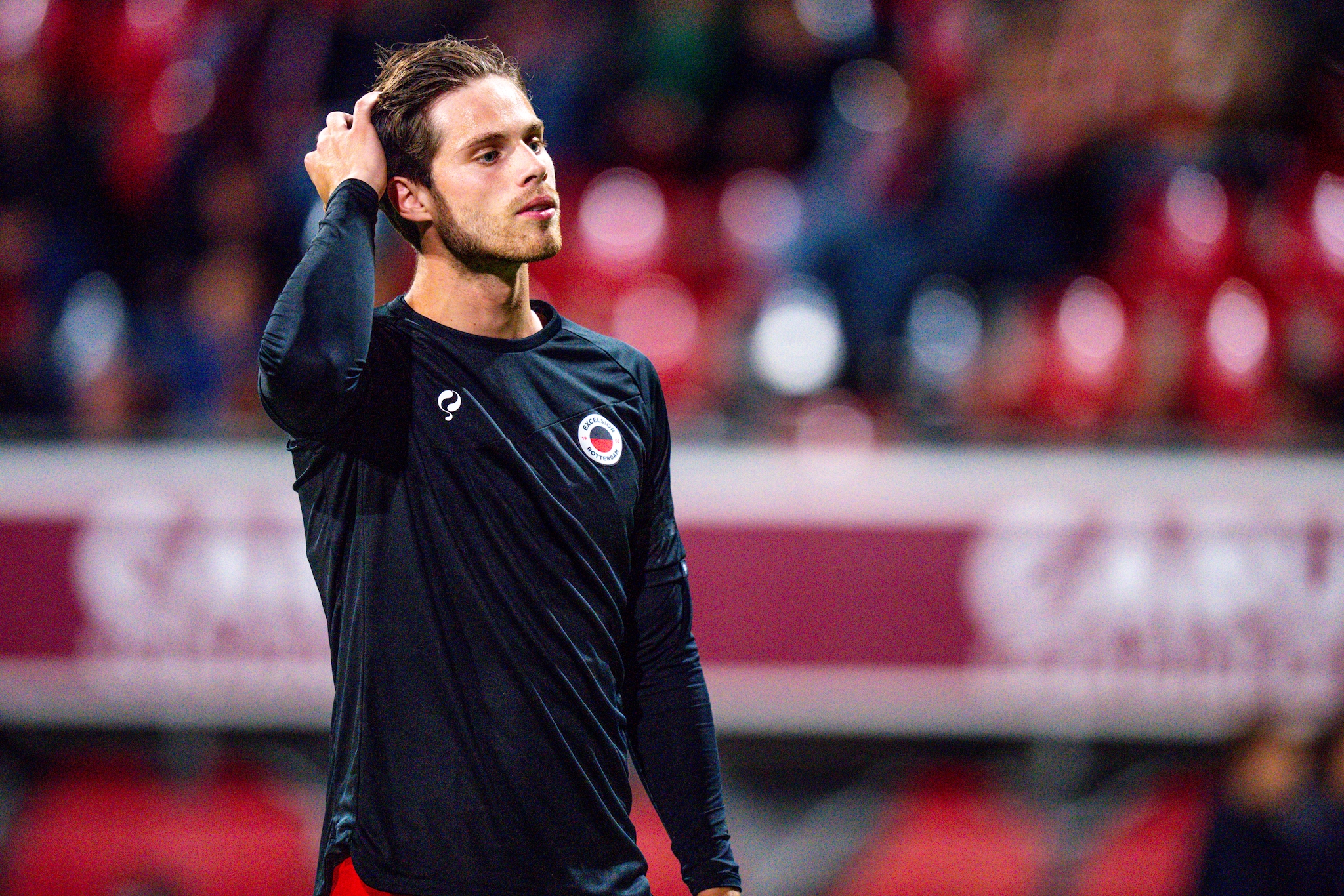 Kik Pierie bij Excelsior. Shane Winsser