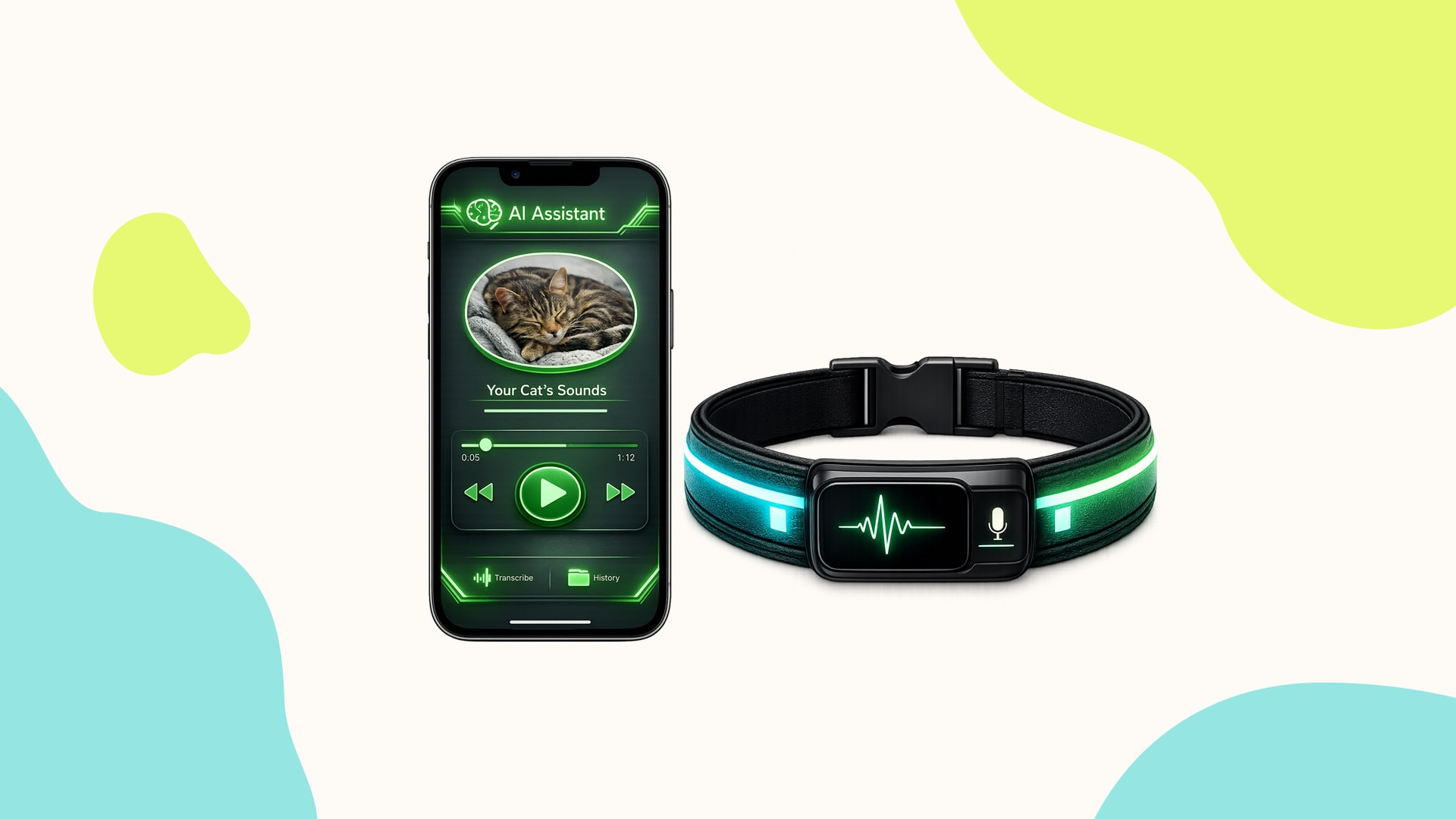 Figo AI-dierenhalsband Figo AI-dierenhalsband