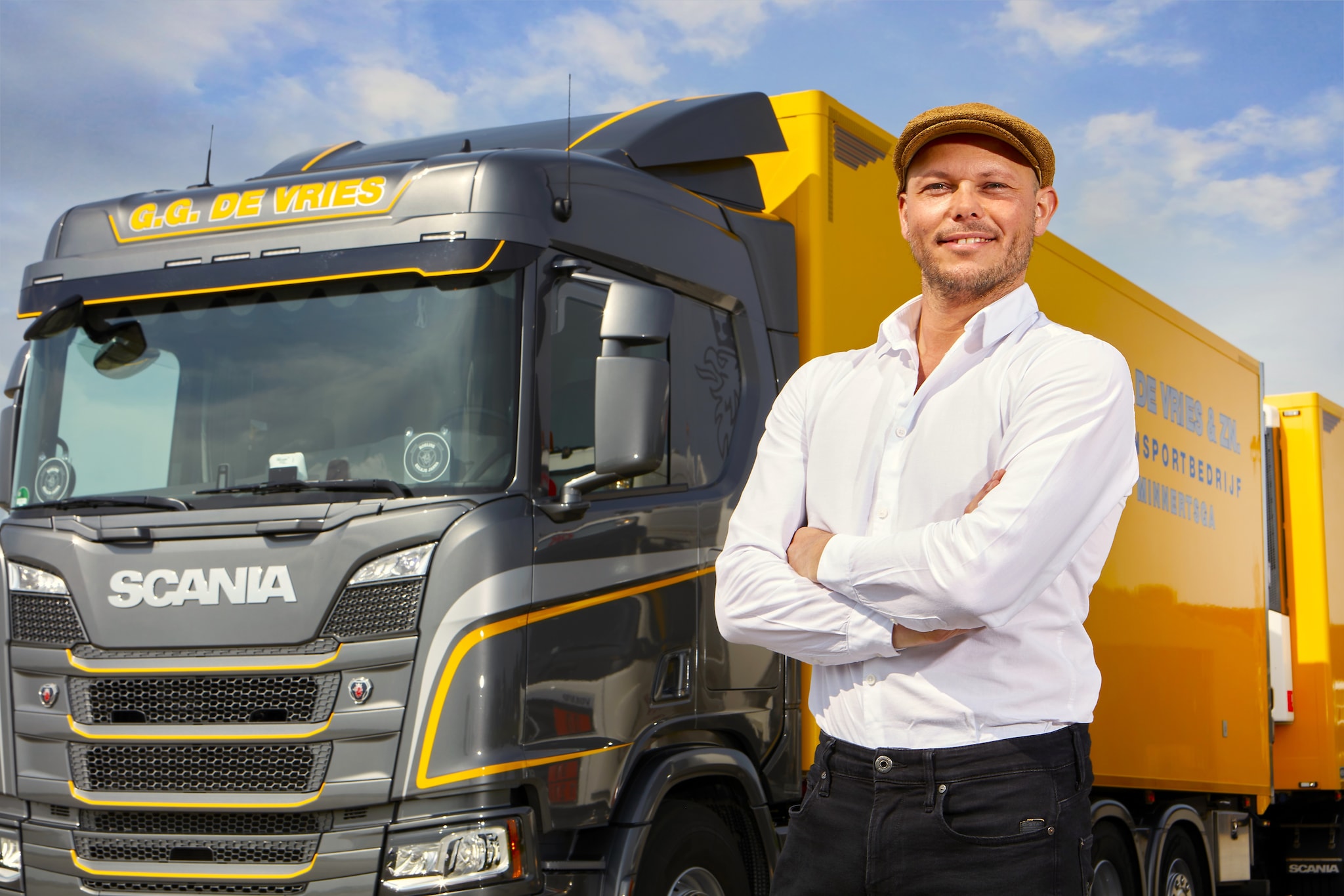 ,,De kosten stijgen op dit moment enorm”, zegt Rients de Vries van kaastransportbedrijf GG De Vries.