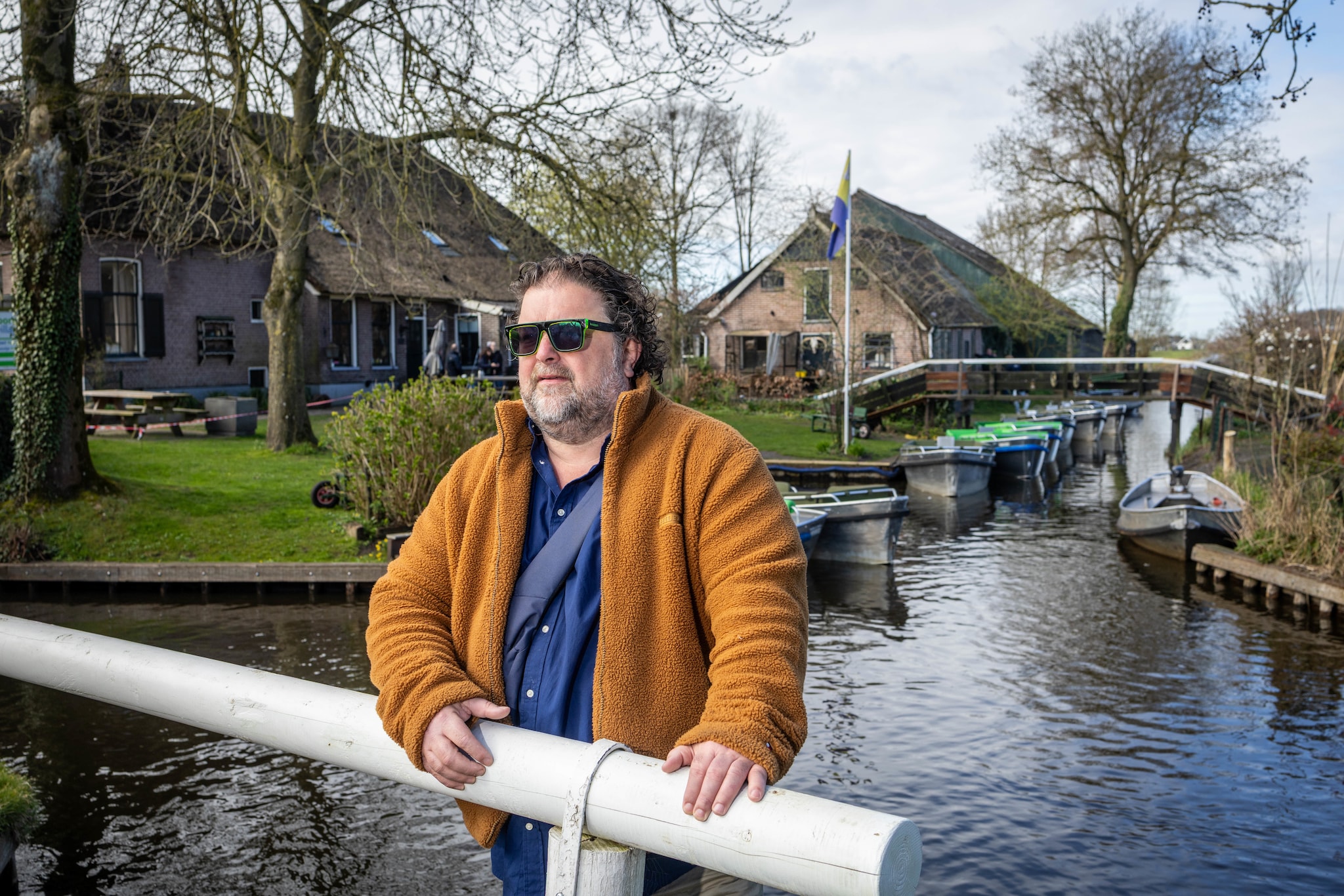 Chris Mulder van Giethoorn Village. Foto: Wilbert Bijzitter