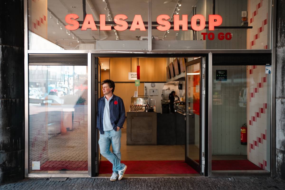 Louis Wesseling, medeoprichter van de Salsa Shop. Foto: eigen beeld Louis Wesseling, medeoprichter van de Salsa Shop. Foto: eigen beeld