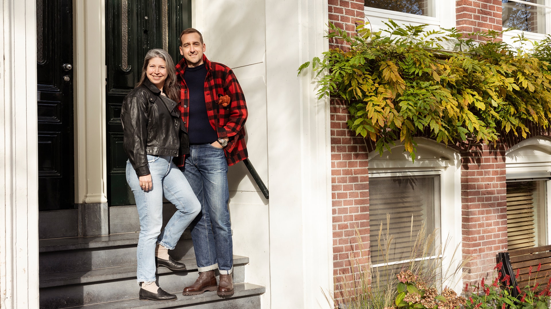 Eveline Roks en Dennis van de Water, eigenaren schoenhandel The Hand Foto: The Hand