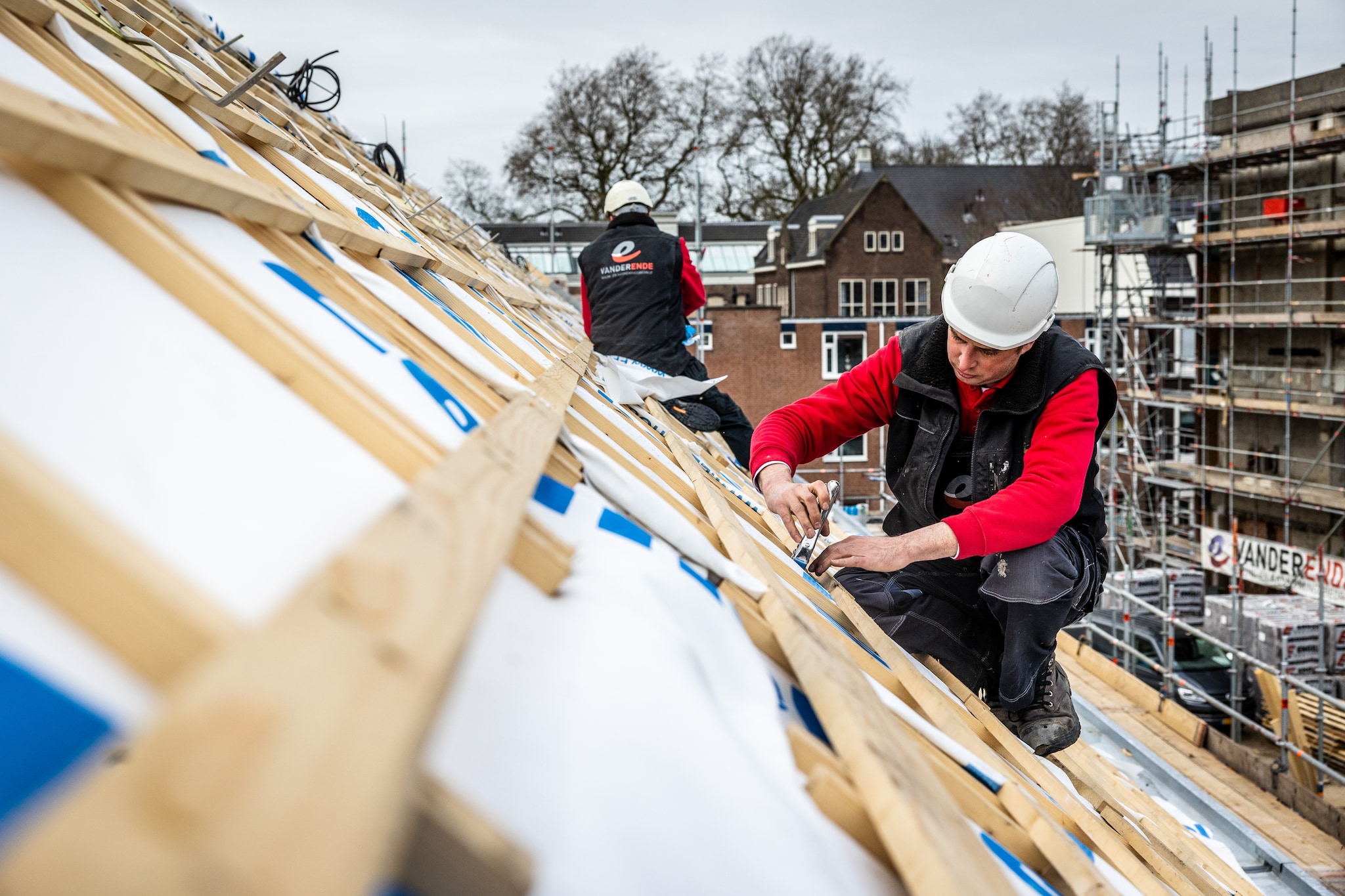Woningbouw in het centrum van Dordrecht.