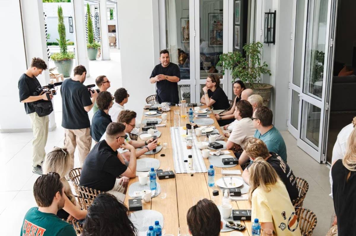 Brainstorm House of Founders onder leiding van Ron Simpson. Foto: eigen beeld. Brainstorm House of Founders onder leiding van Ron Simpson. Foto: eigen beeld.