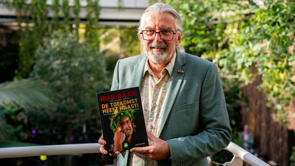 Rob Baan, eigenaar Koppert Cress, schrijft boek: ‘De toekomst heeft haast’ Foto: Rob Baan