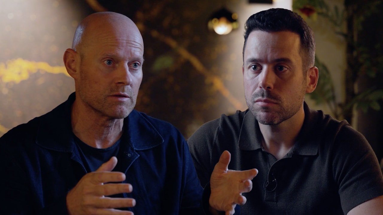 Erik Wegewijs en Nicky in Doorbrekers. Beeld: BusinessWise