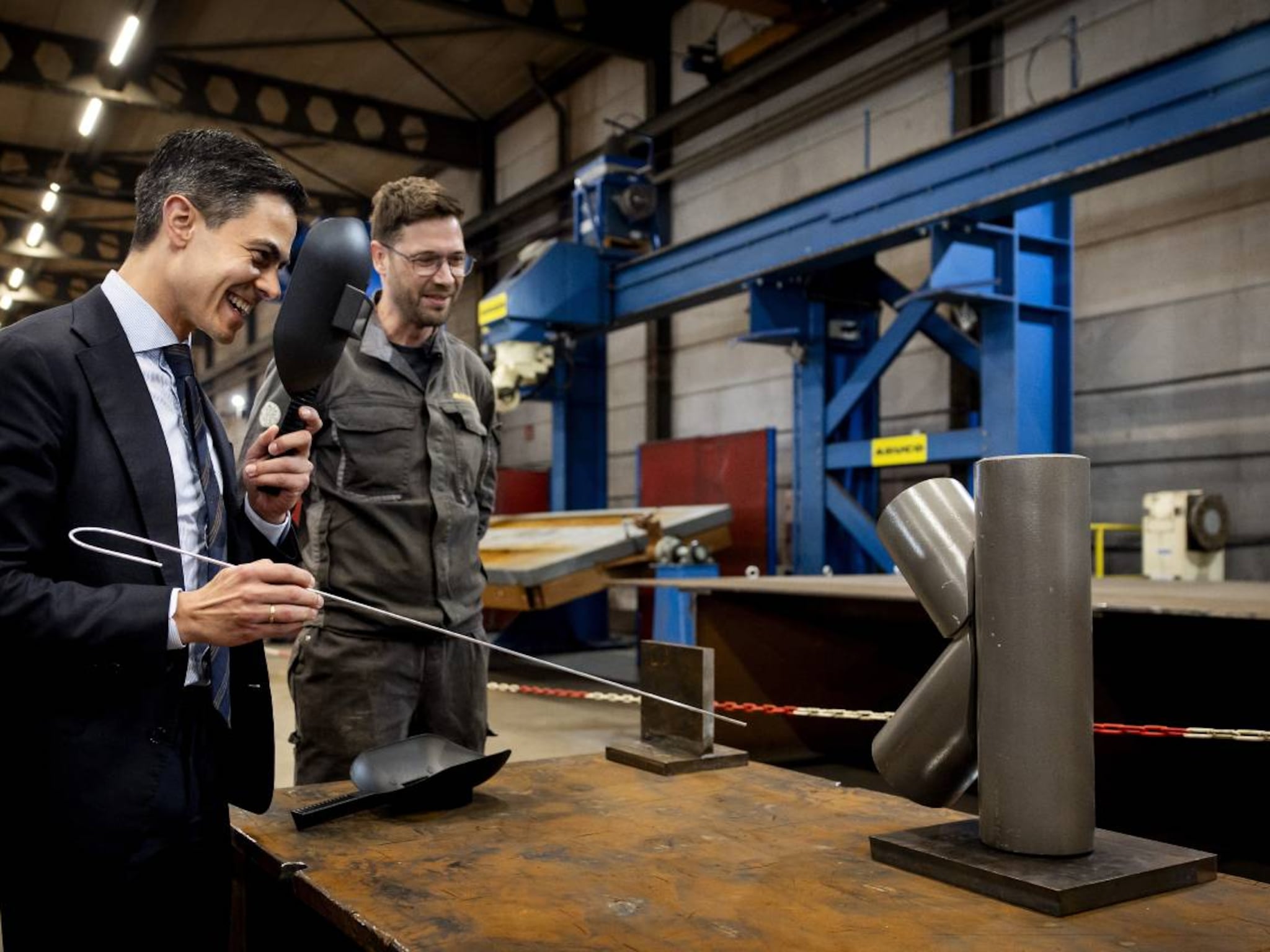 minister president rob jetten werkbezoek hgg abuco personeelstekort netcongestie