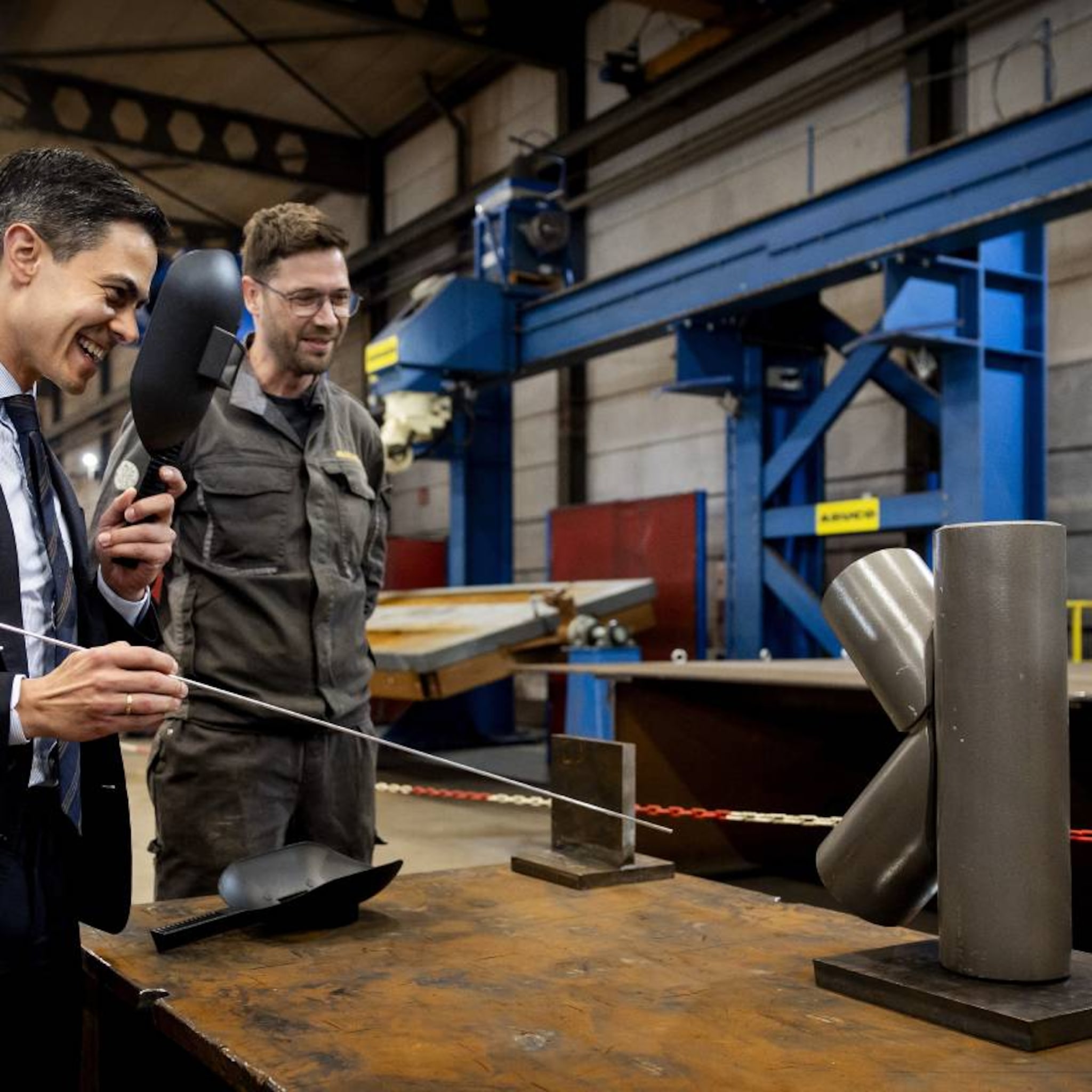 minister president rob jetten werkbezoek hgg abuco personeelstekort netcongestie