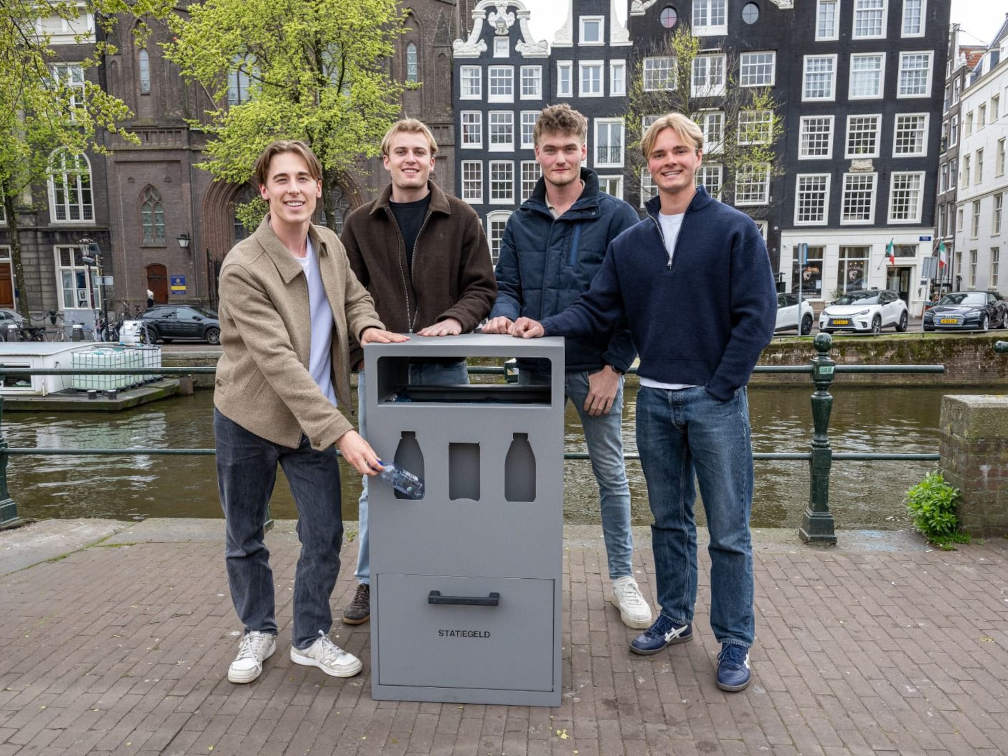 twinbin statiegeld studieproject mike reurings quirijn van der velden rens van den brink kick tetteroo