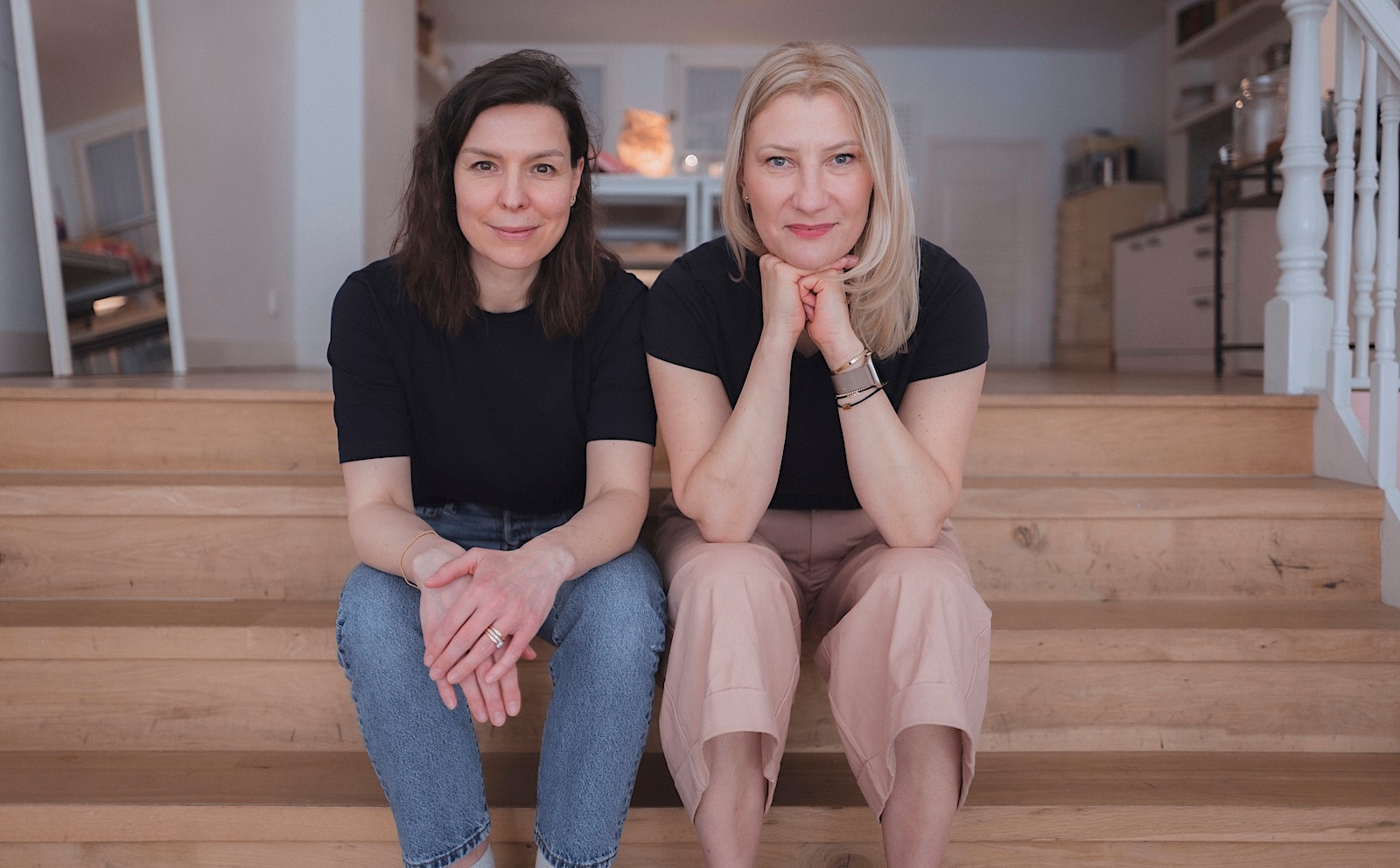 Marina den Hengst (l) en Joanna Latko van The Bakeroom. Foto: eigen beeld.