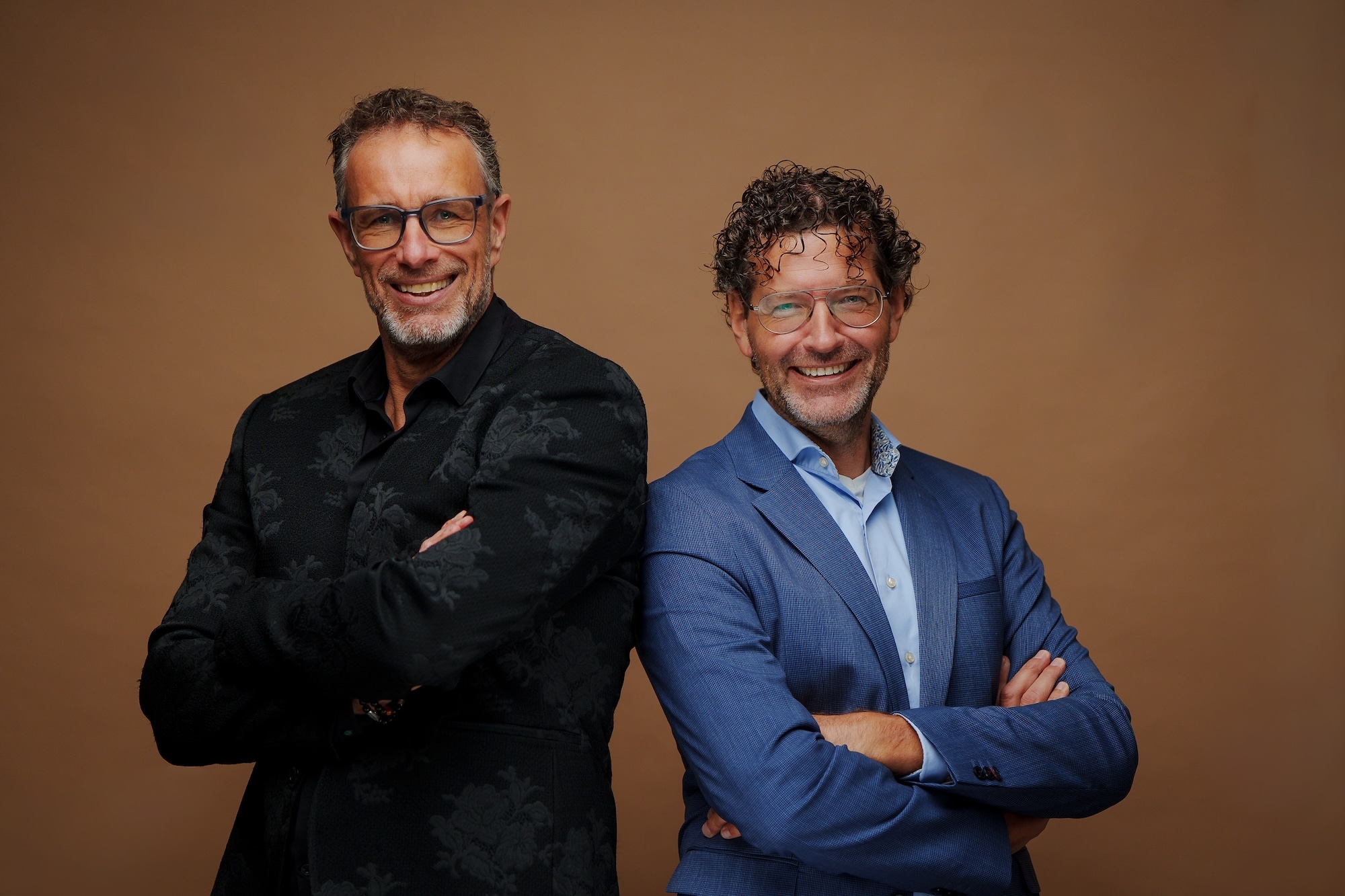 Arko van Brakel en Erik Jan Koedijk. Foto: Robin van der Spek