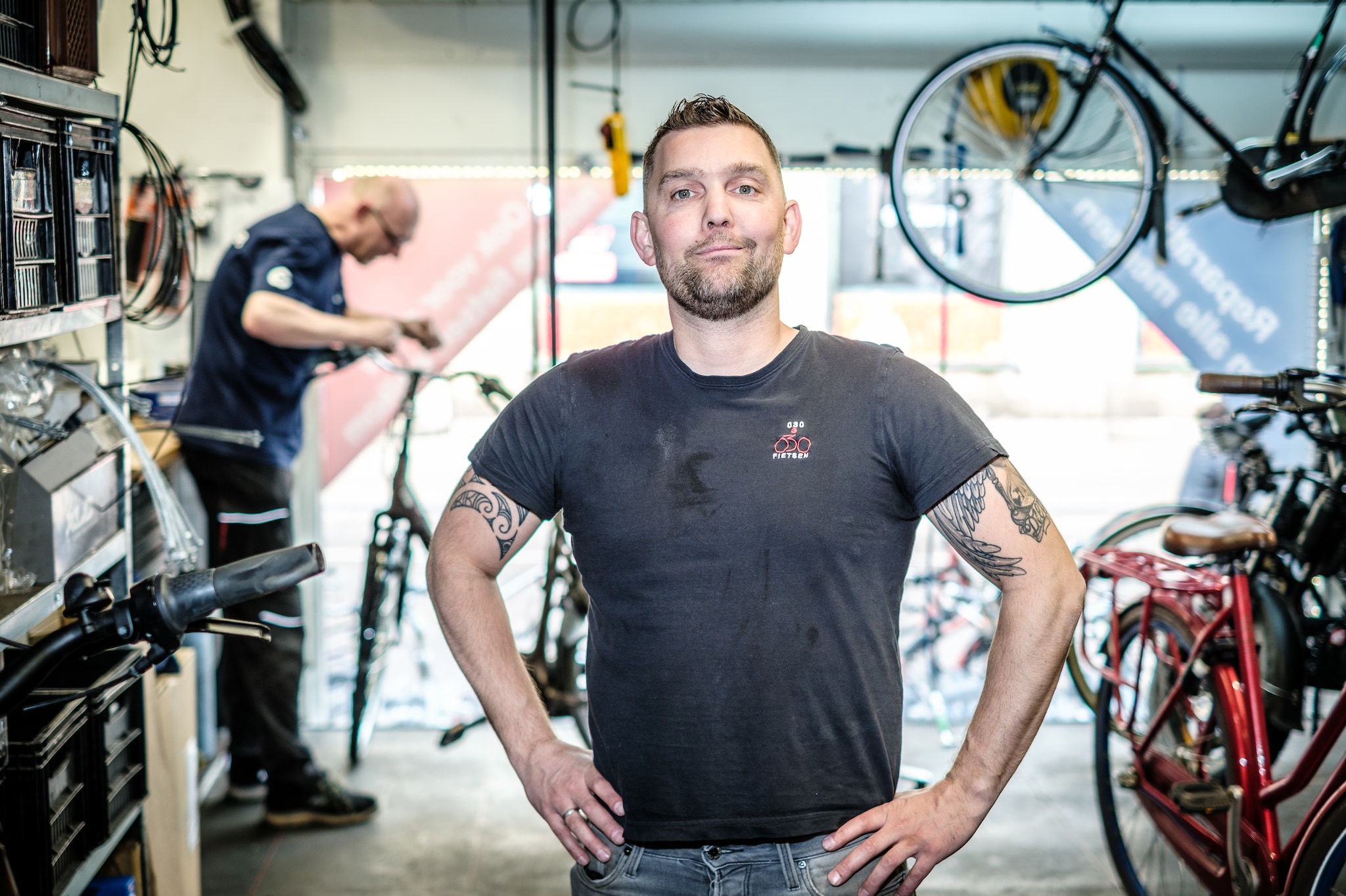 Fiets laten maken duurt steeds langer, maar niet bij deze fietsenzaak.