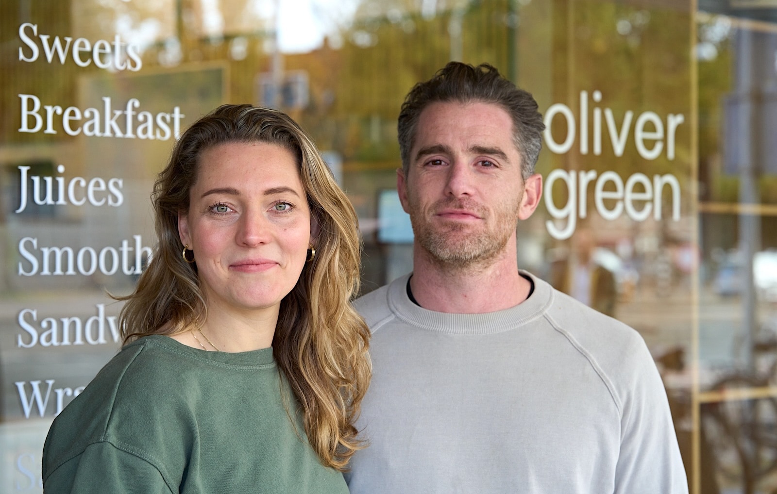 Stefan Hoogeveen en Merel Keizers, oprichters en eigenaren van Oliver Green.