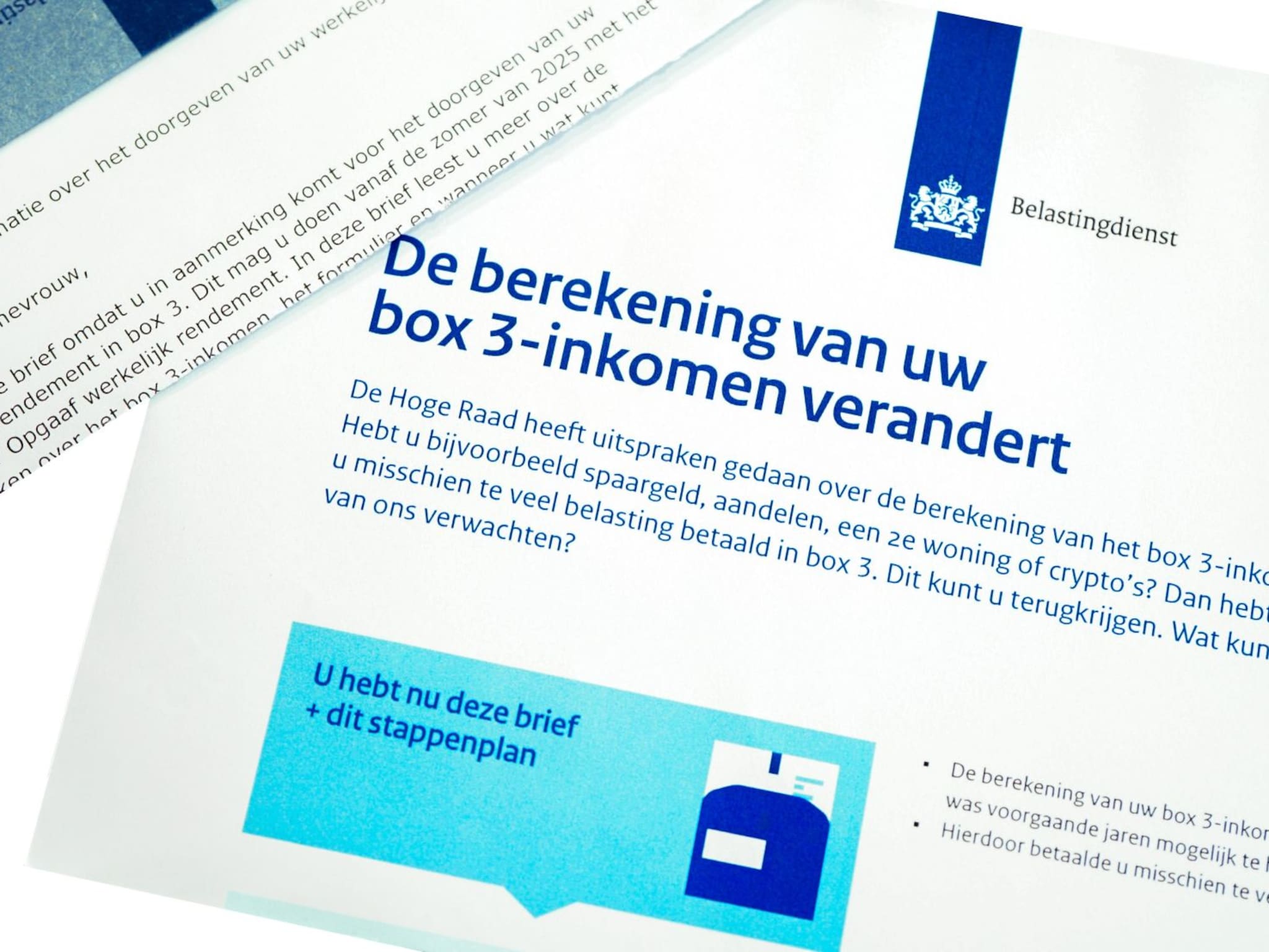 box3 belasting bedrijven noodklok brandbrief minister startups onrust