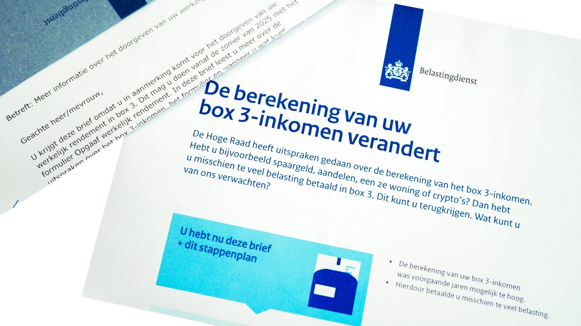 De nieuwe plannen rond box 3 moeten rond 2028 ingaan.