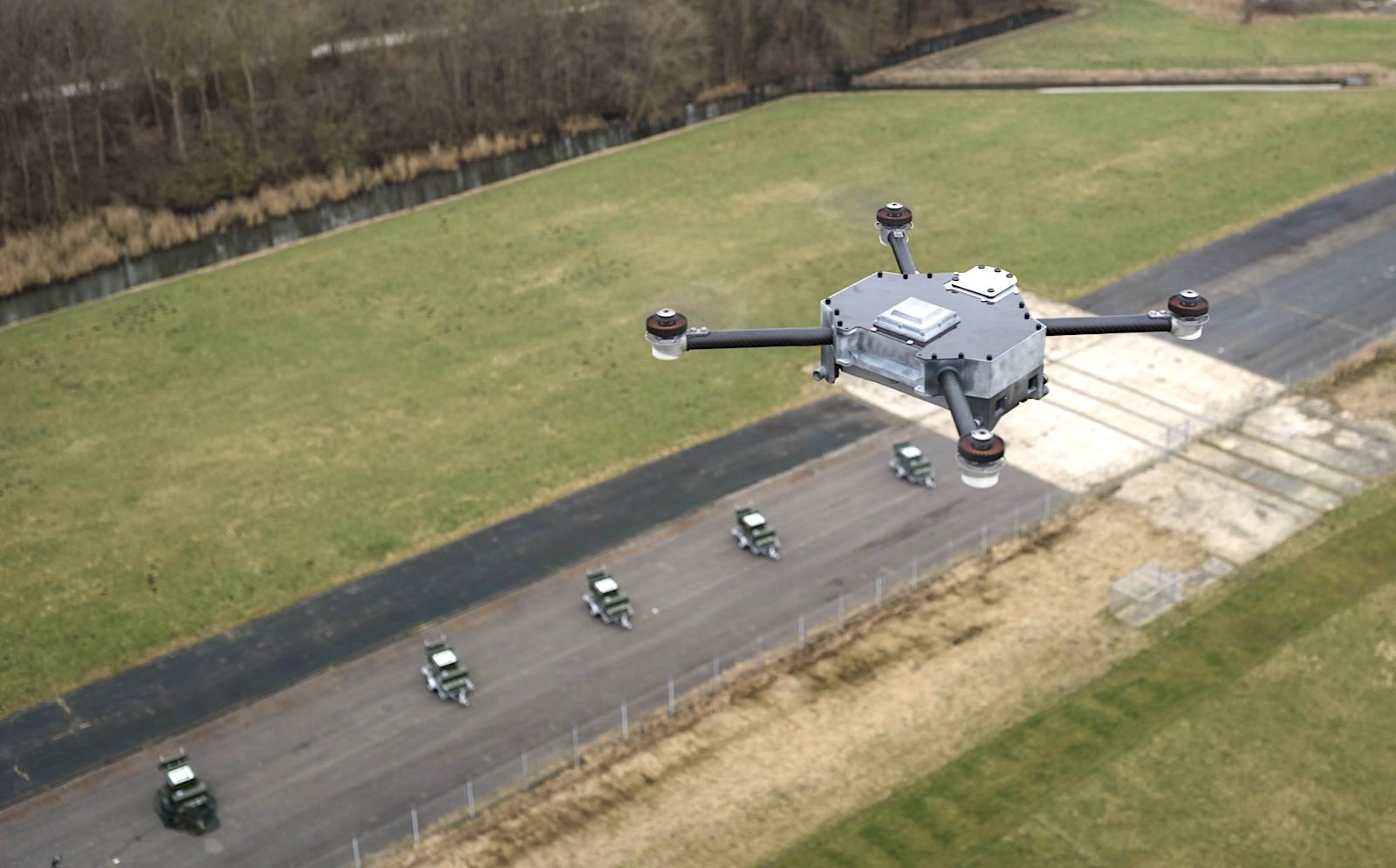 Waar drones eerst vooral data verzamelden voor boeren, leveren ze nu ook informatie aan militairen.