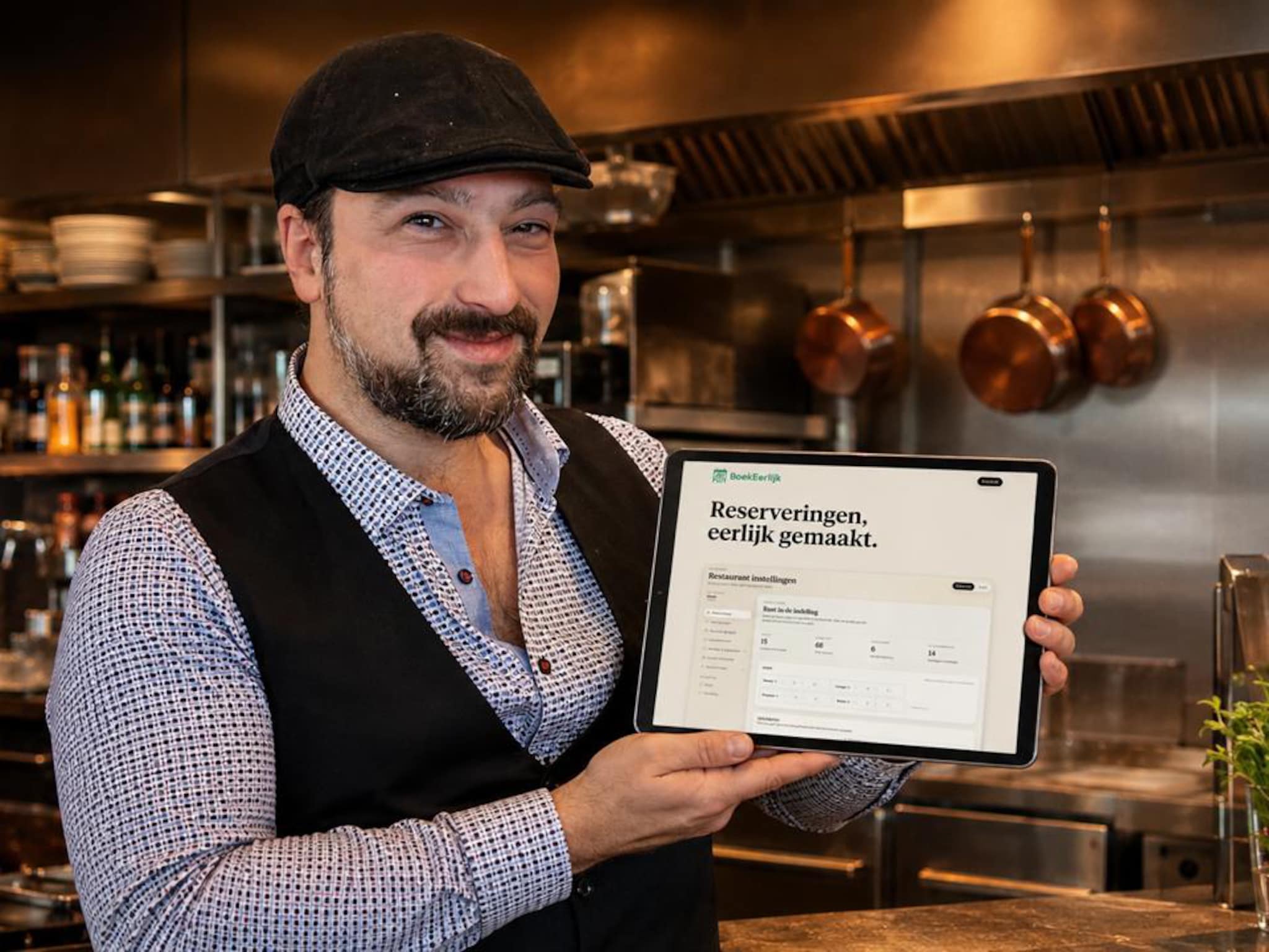 jeremy arrascaeta boekeerlijk reserveringssyteem ai restaurant