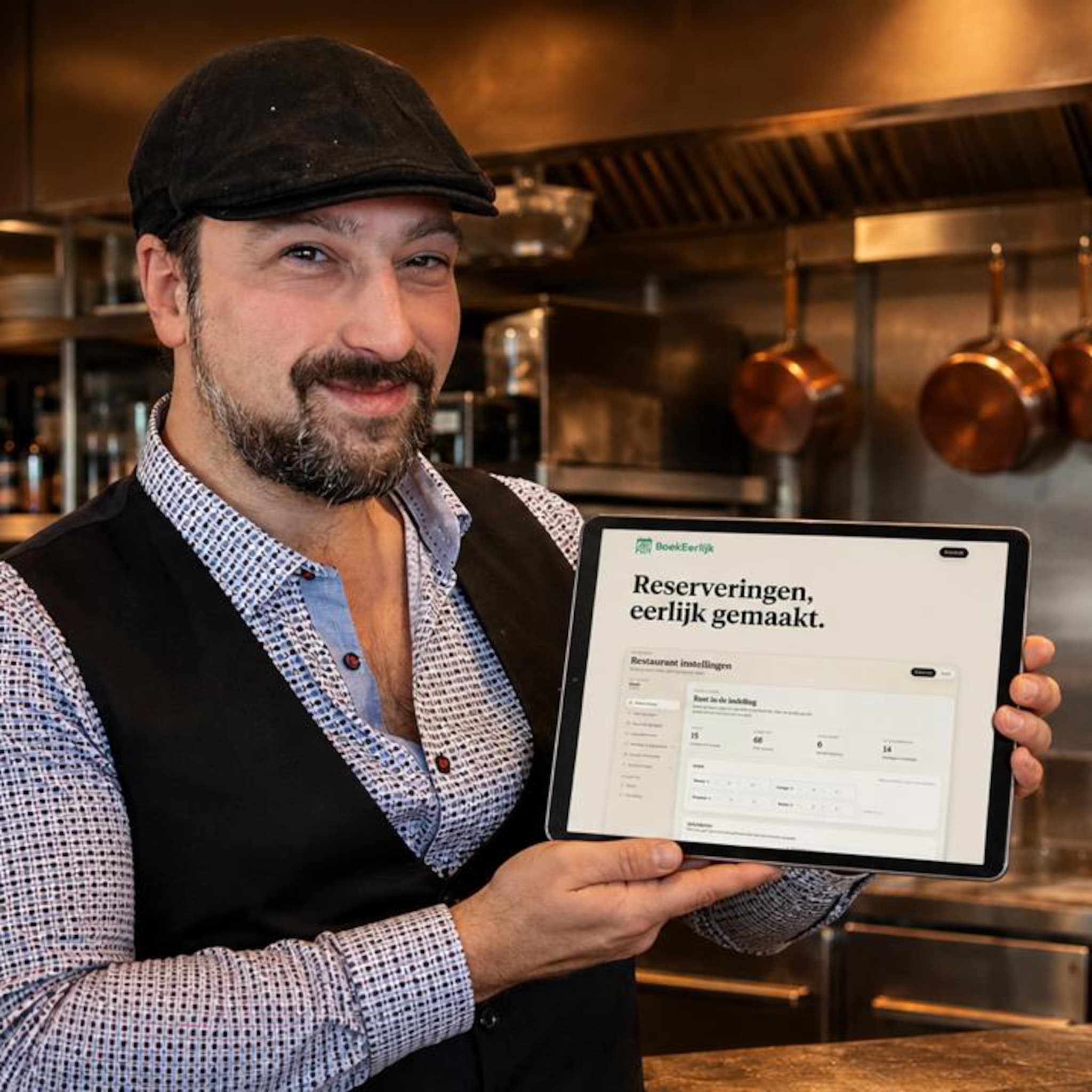 jeremy arrascaeta boekeerlijk reserveringssyteem ai restaurant
