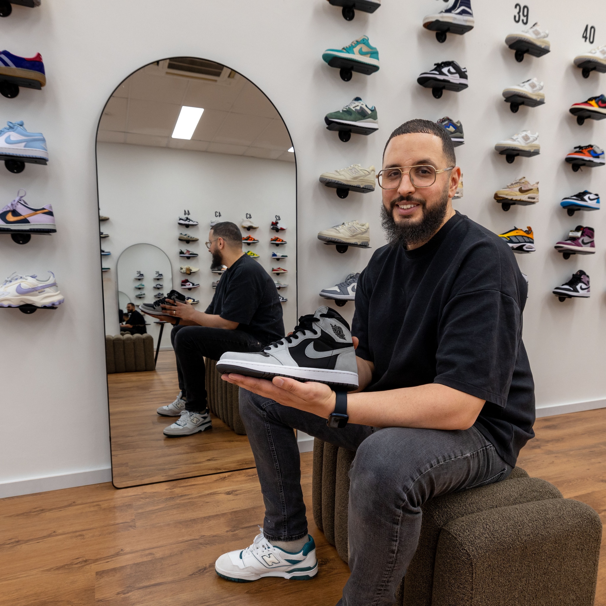 soufian misri sneakerwinkel lelystad huur leegstand winkelstraat