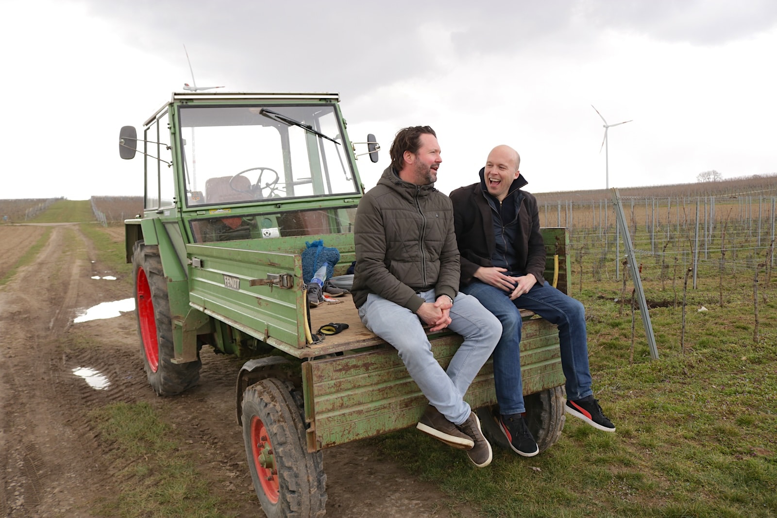 Gijs Groenevelt (r) en Freek Padberg van Grapedistrict. Grapedistrict | Gijs Groenevelt (r) en Freek Padberg van Grapedistrict.