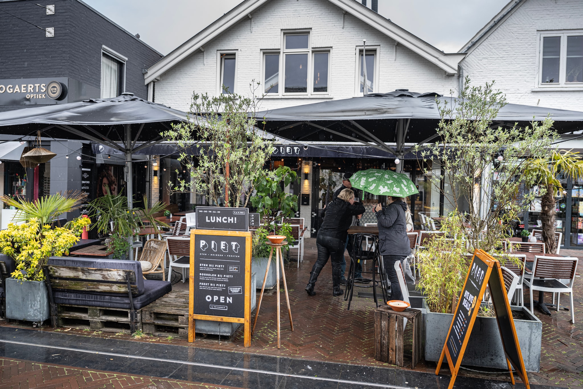 Restaurant Piet, aan de Markt in Wijchen. Foto: Koen Verheijden Restaurant Piet, aan de Markt in Wijchen. Foto: Koen Verheijden