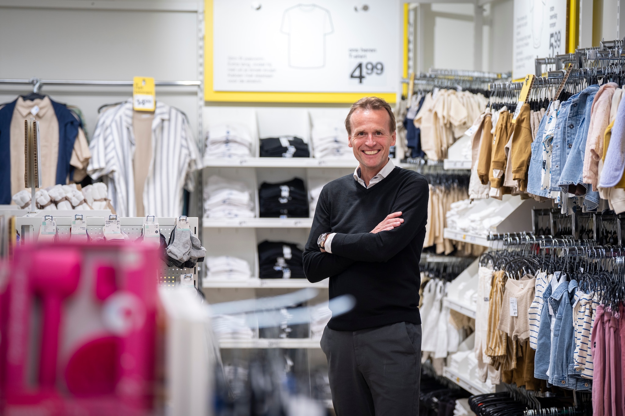 Zeeman-directeur Erik Jan Mares