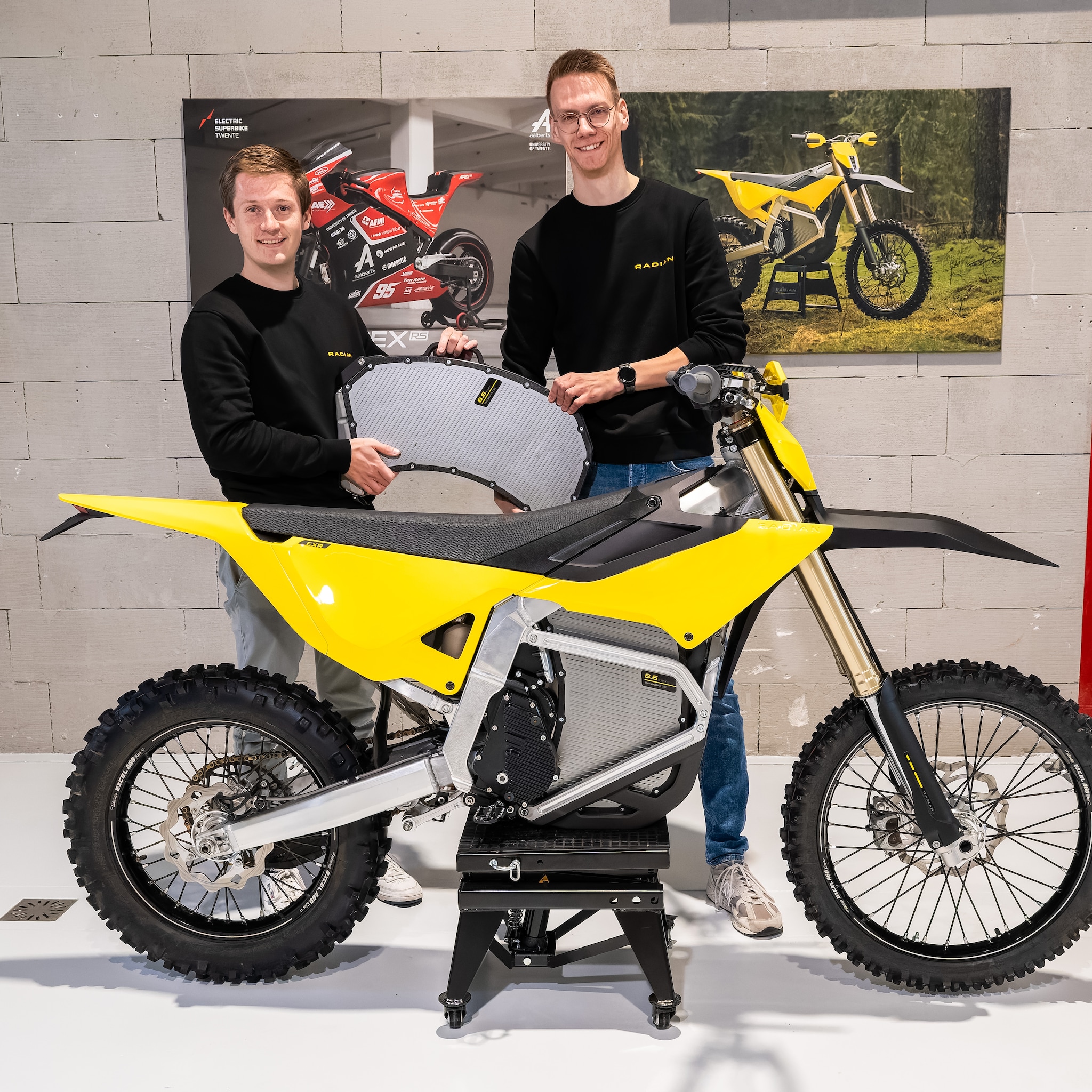 tim veldhuis tim nijboer radian elektrische motorfiets duurzaam enduro