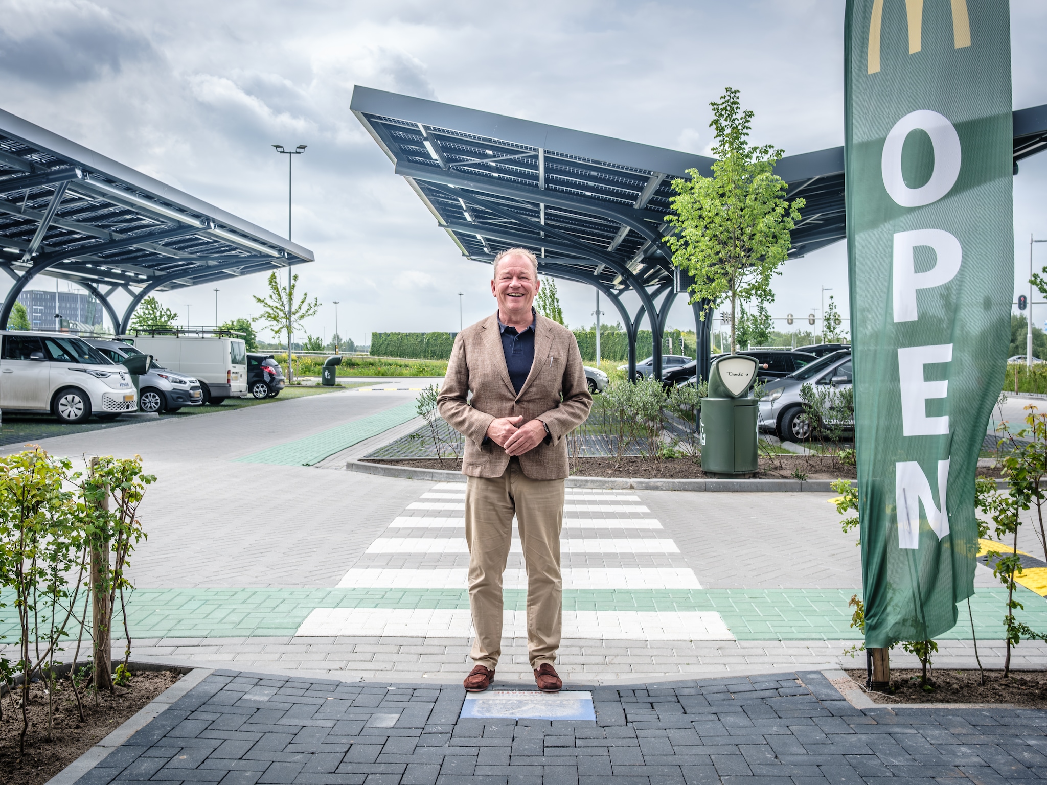 netcongestie overvol stroomnet pieter honing mcdonalds