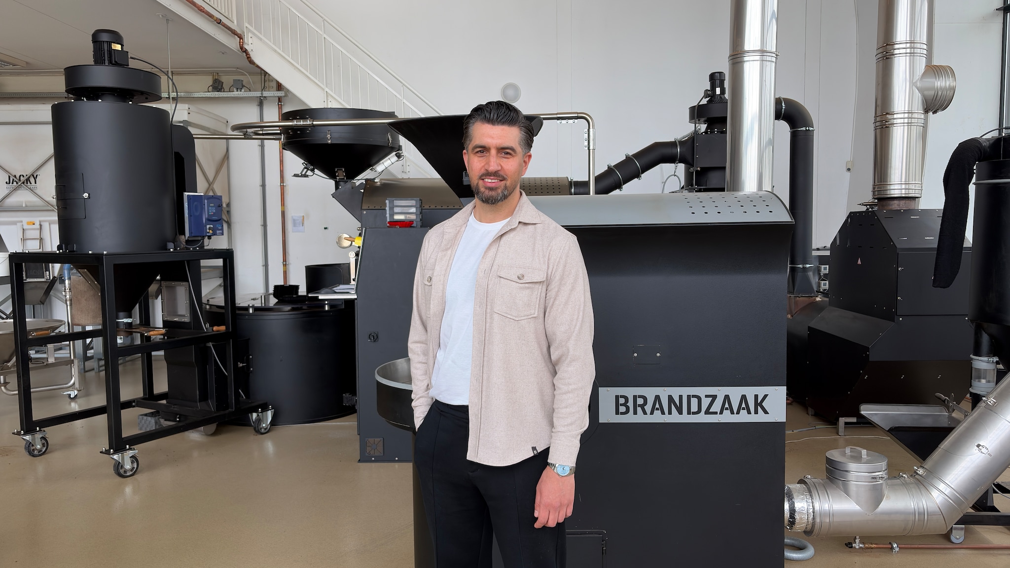 Harun Bingül, eigenaar van Brandzaak.