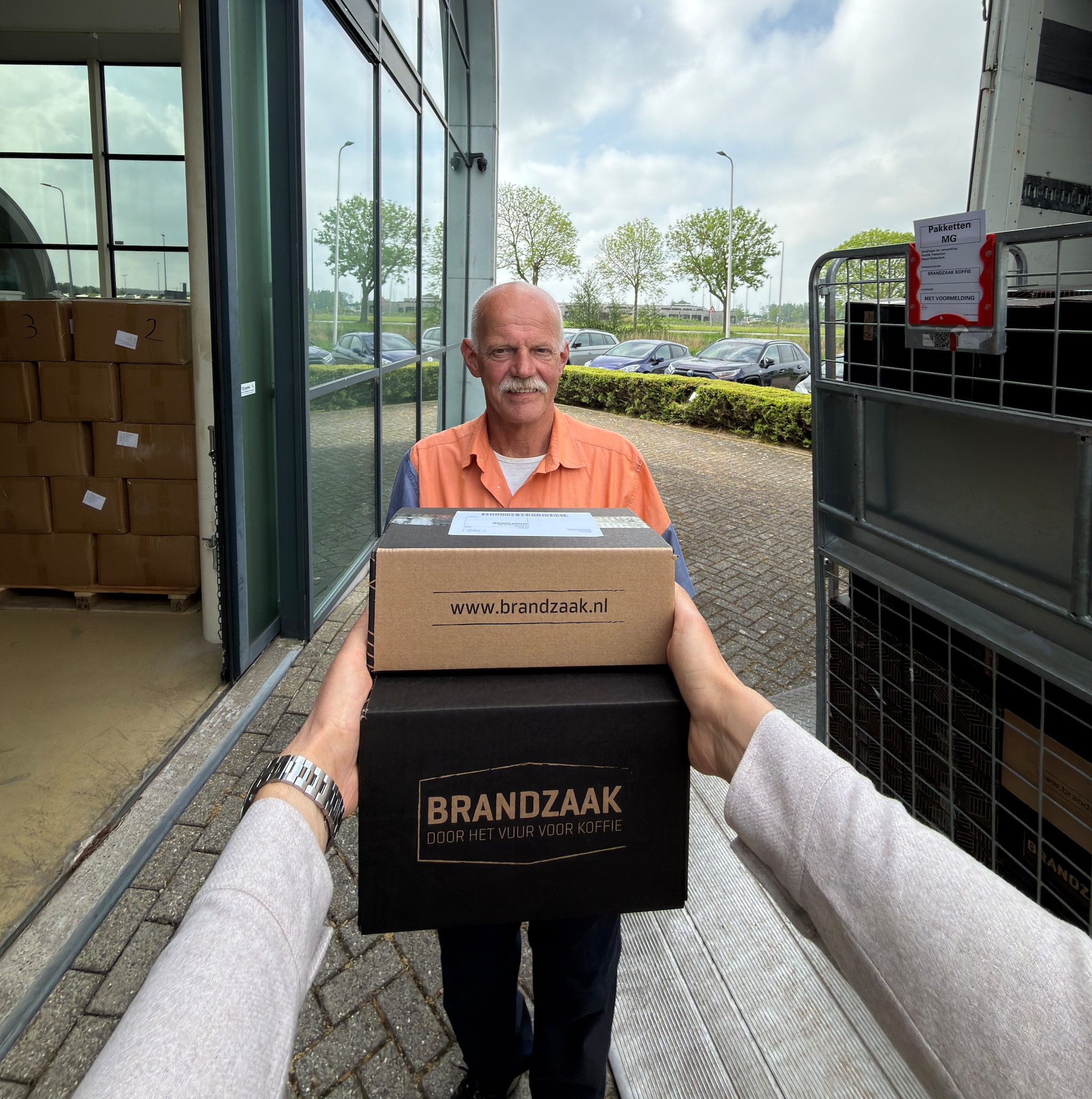 De samenwerking tussen Brandzaak en PostNL bleek een kantelpunt in de zoektocht naar balans. Foto: PostNL