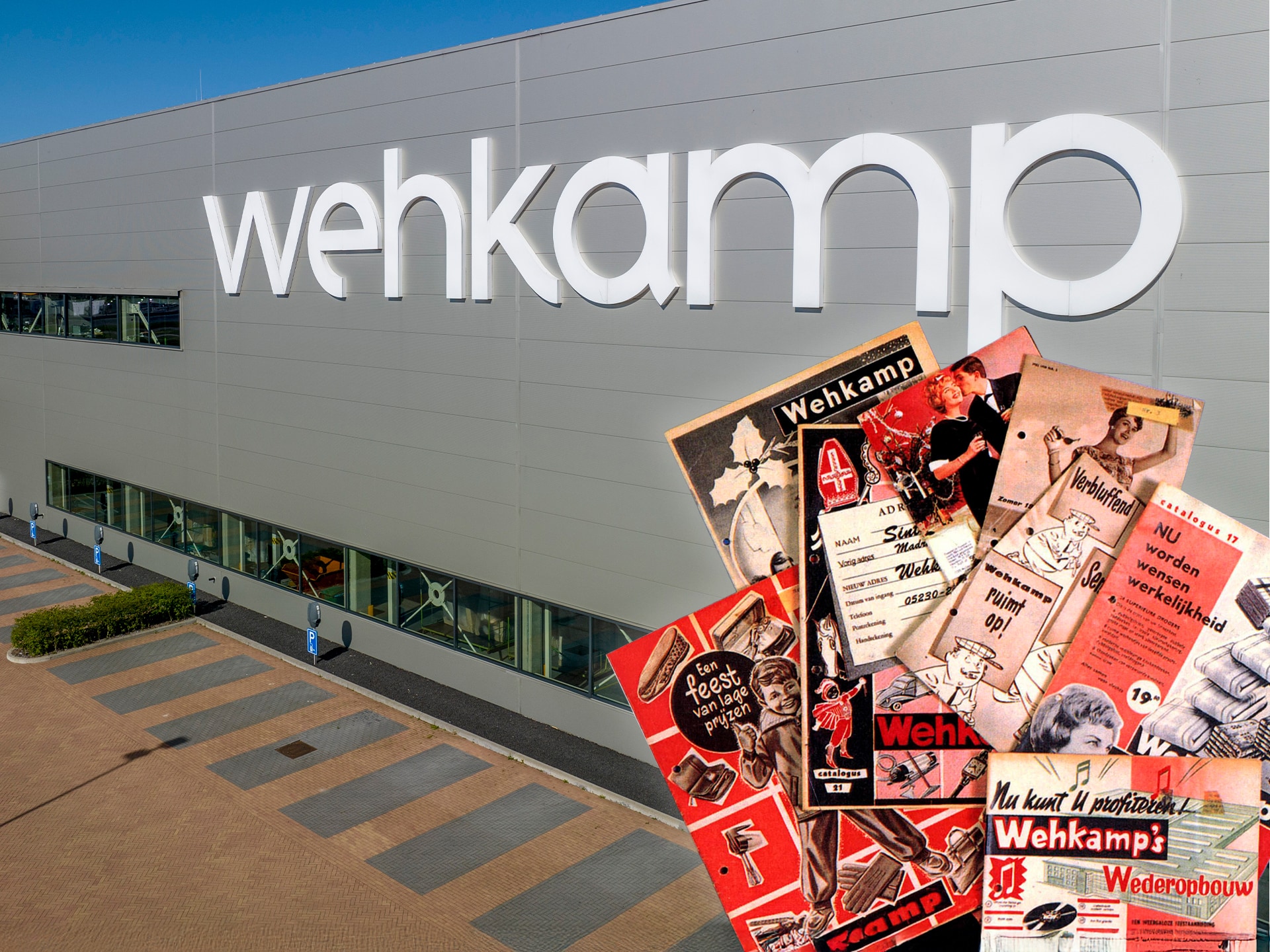 Wehkamp. Inzet: de fameuze catalogus.