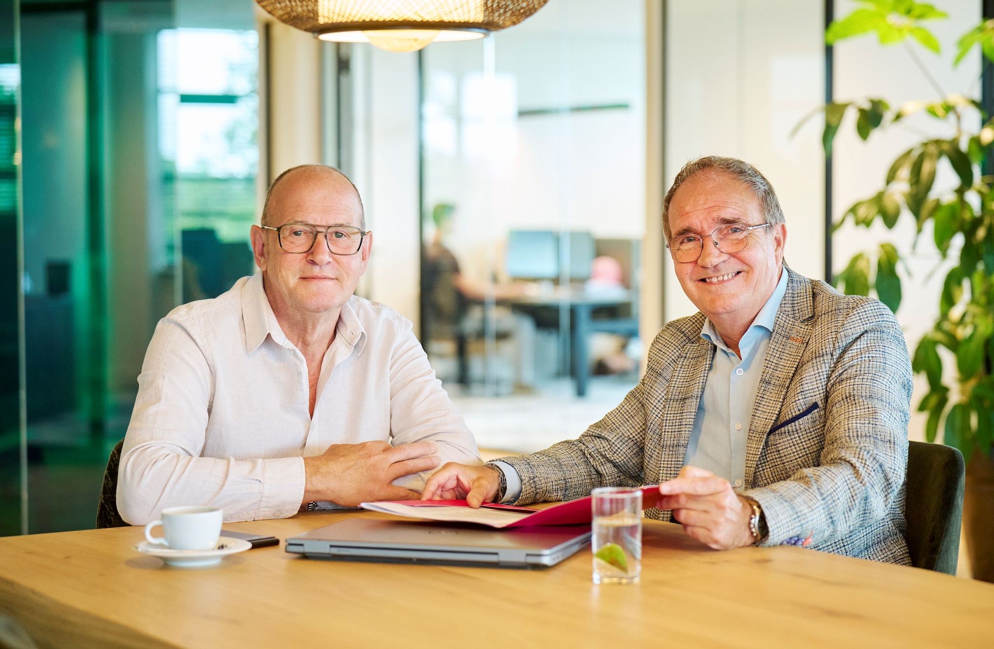 Arno van Helvoirt en Rob Visser. Beeld: Van Assendelft Fotografie