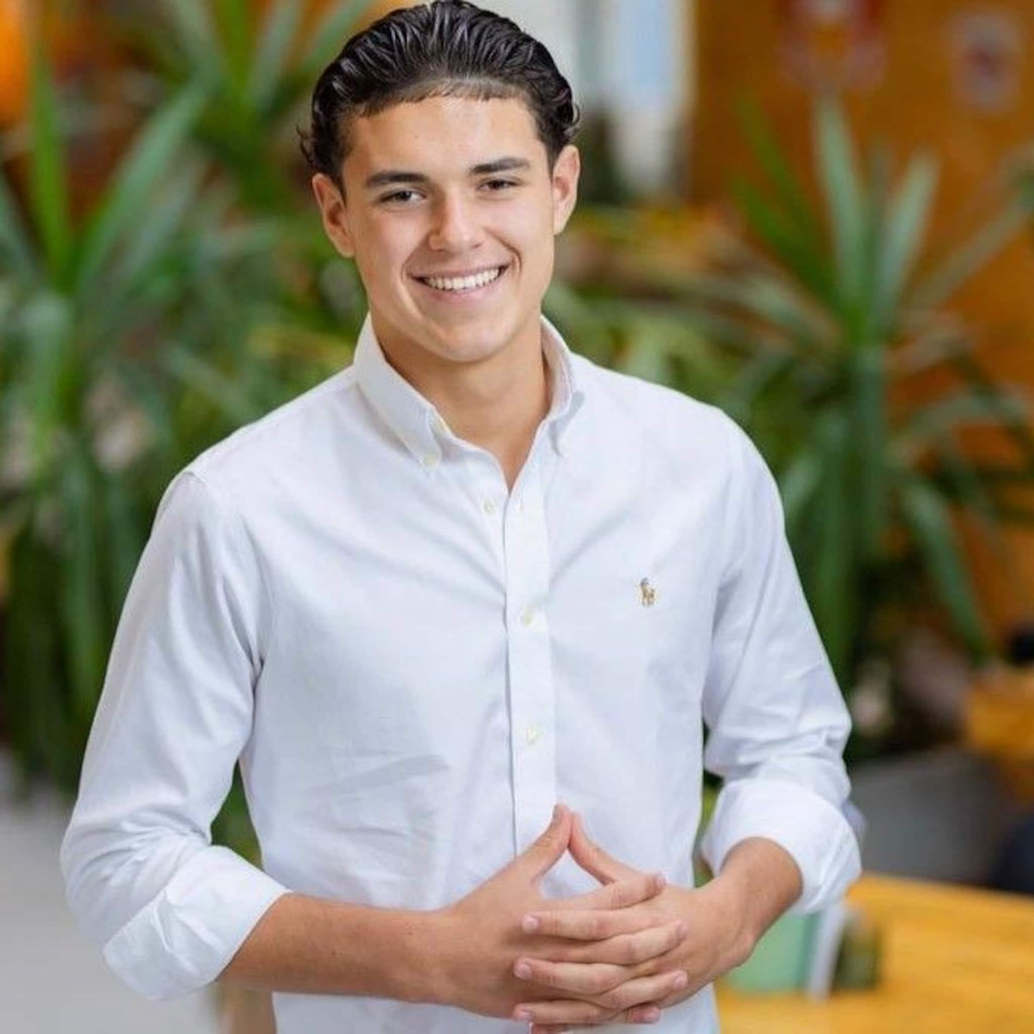 piepjonge ondernemer aaron speelman 16 organiseren feesten gouda club ruby