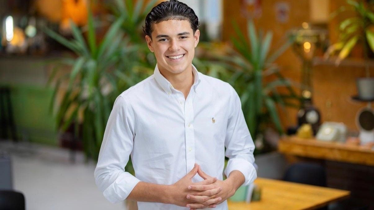 piepjonge ondernemer aaron speelman 16 organiseren feesten gouda club ruby
