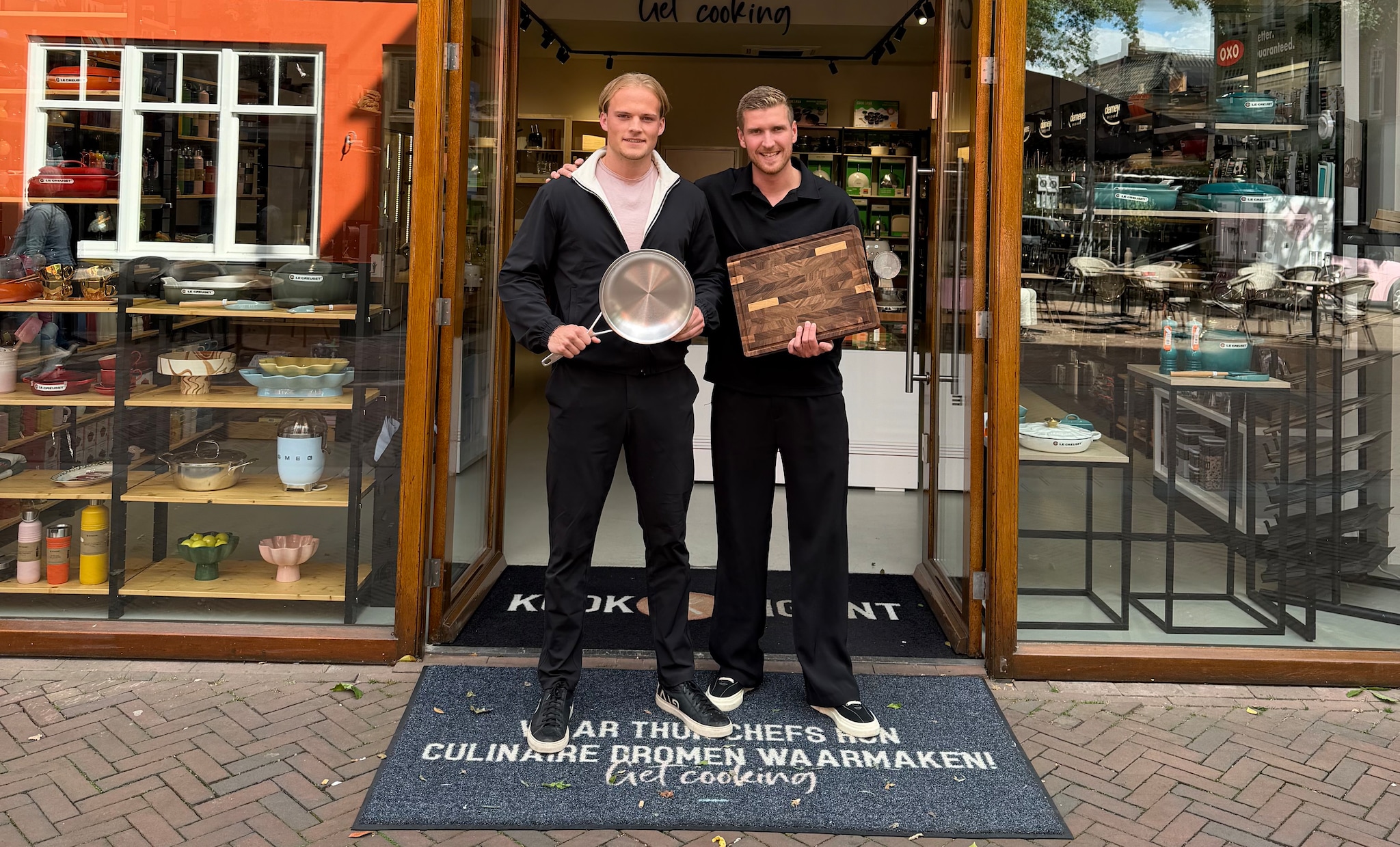 Pieter (links) en Rutger (rechts) zorgen ervoor dat Oranje het WK met geslepen messen ingaat.