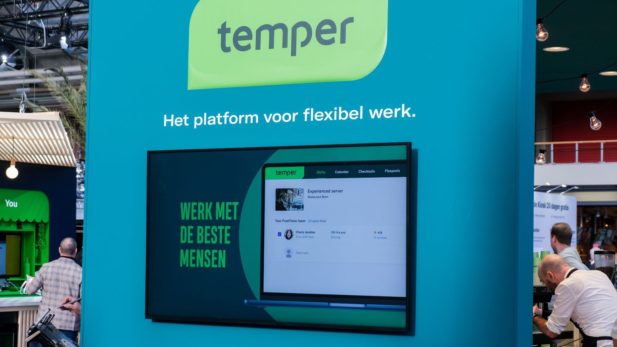 Archiefbeeld van Temper op de Horecava.