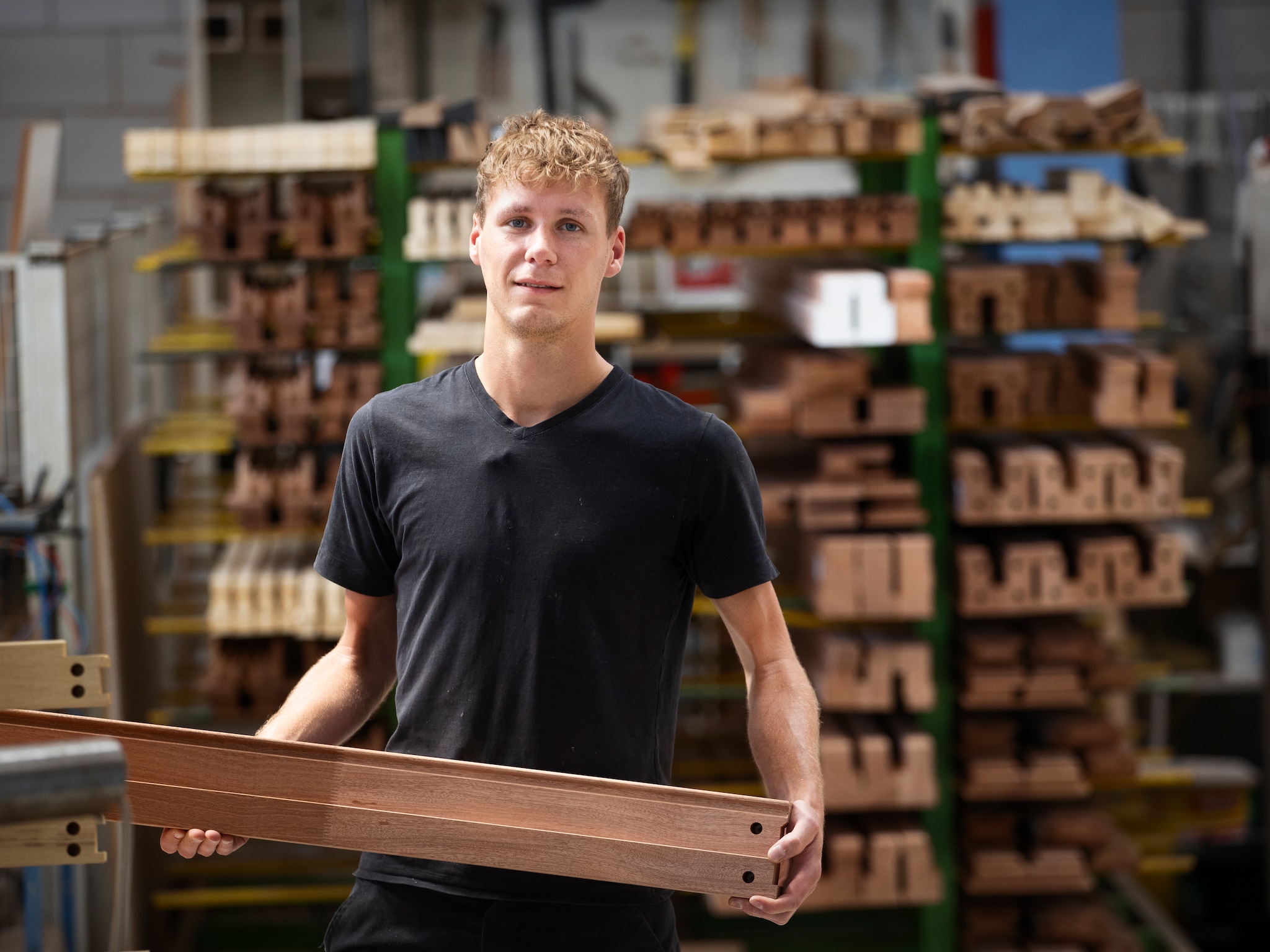 jonge ondernemer tijn van den berg 26 timmerbedrijf van der sangen personeelstekort