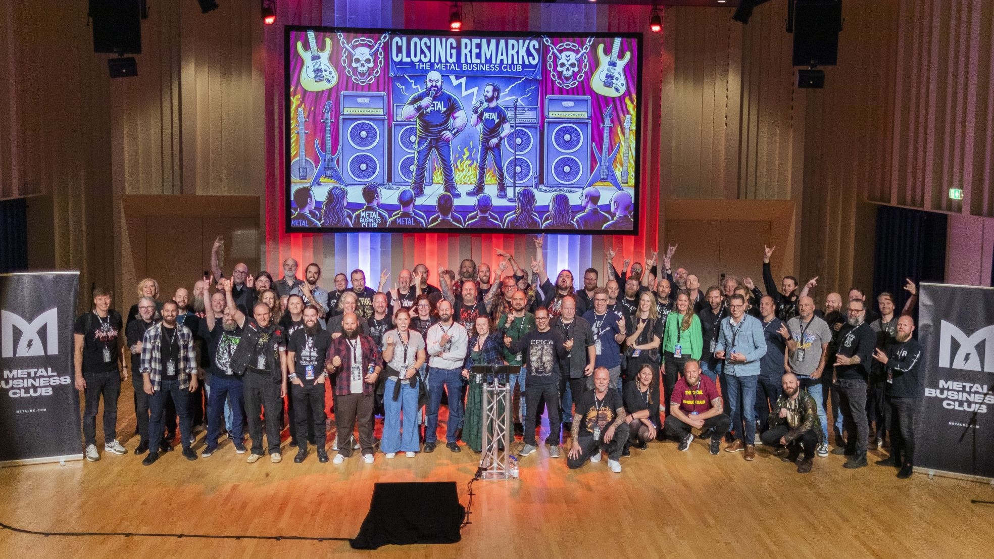 De leden van de Metal Business Club.