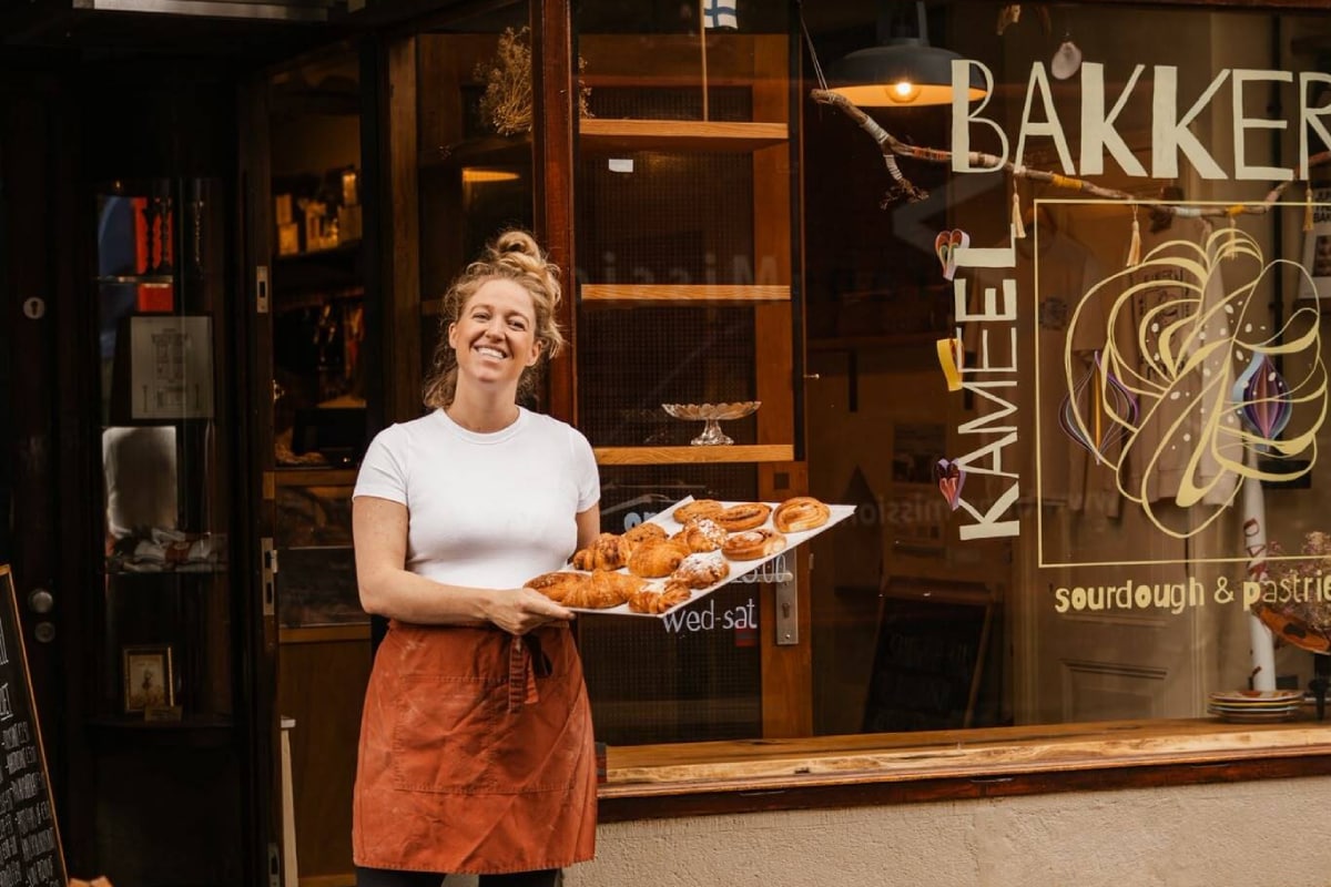 Bakkerij Kameel-eigenaar Willemine had bij Ahold op papier een prima job, maar ze miste iets: ,,Ik wilde een baan waar ik elke dag heel blij van word."