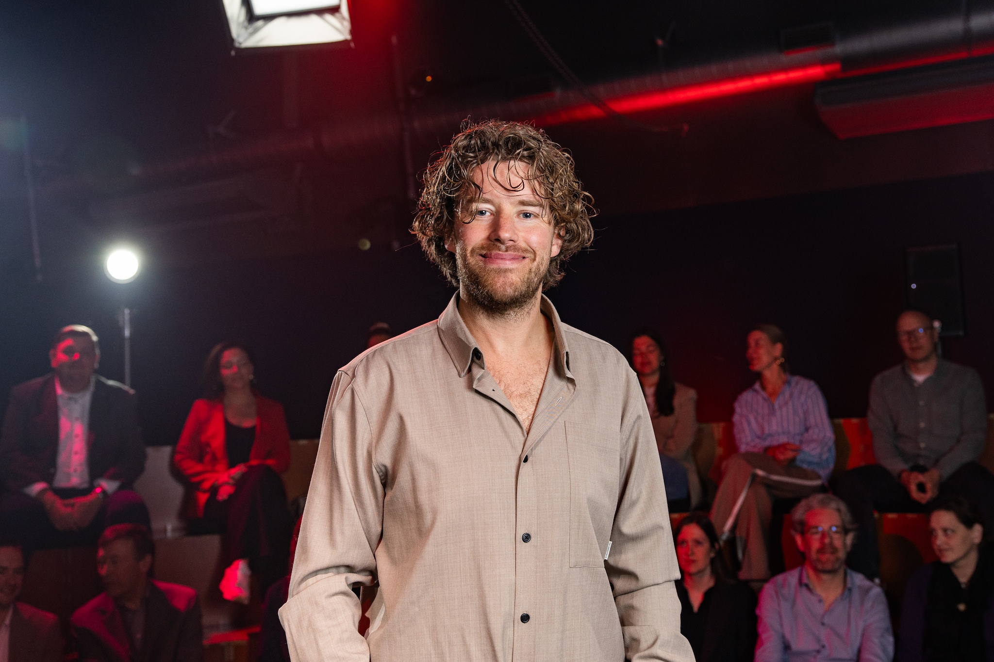 Job van den Berg: ‘80 procent meer tijd door AI: wat ga je er mee doen?’  Foto: Inge Dingena Mol