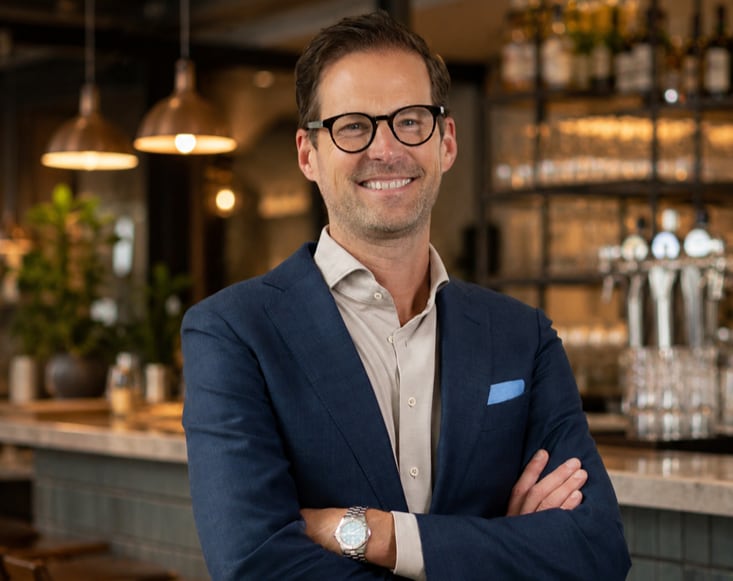 Ralf Benda (51) is de nieuwe voorzitter van Koninklijke Horeca Nederland (KHN).