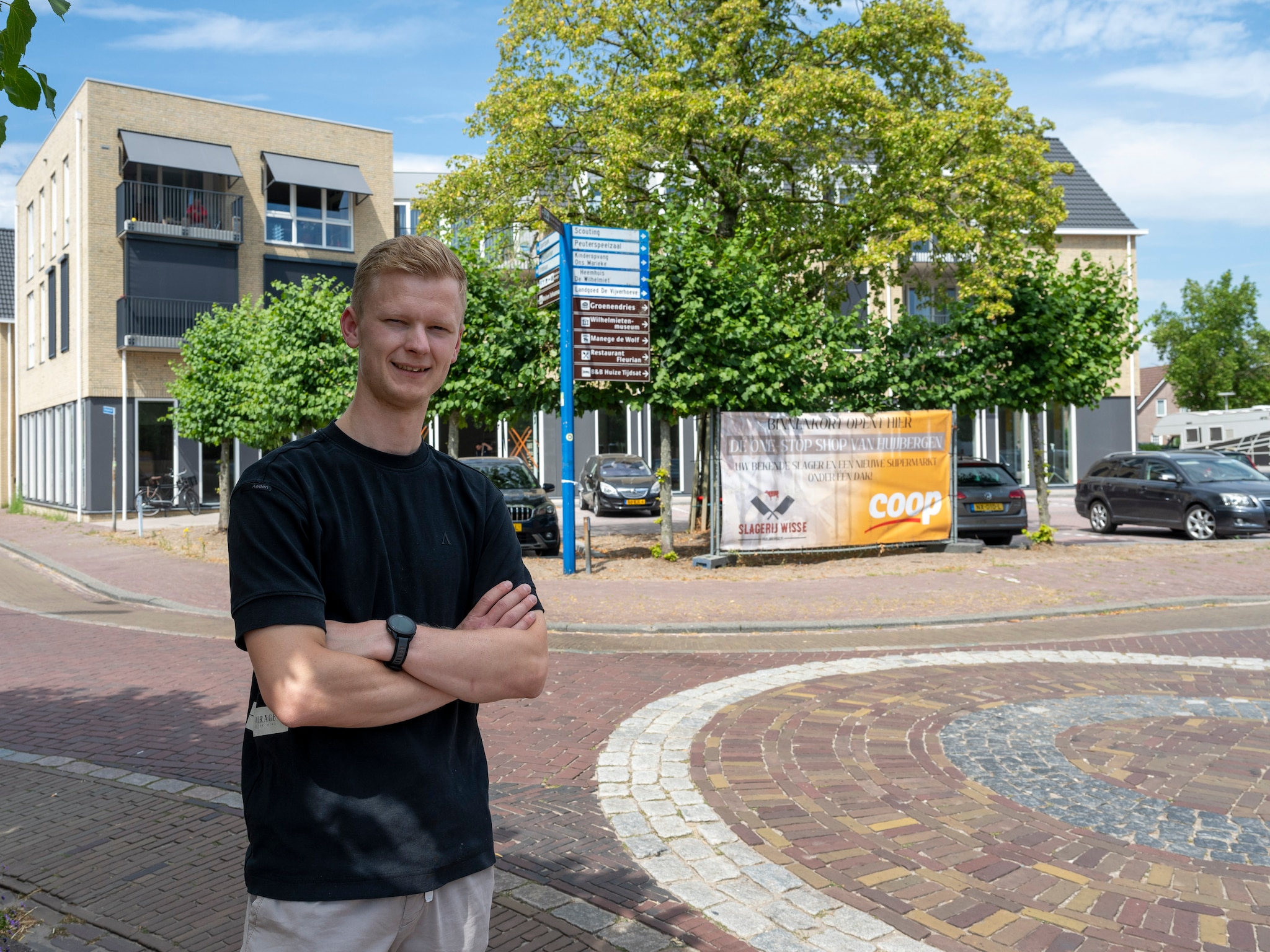 jonge ondernemer frans wisse 27 start slagerij supermarkt huijbergen