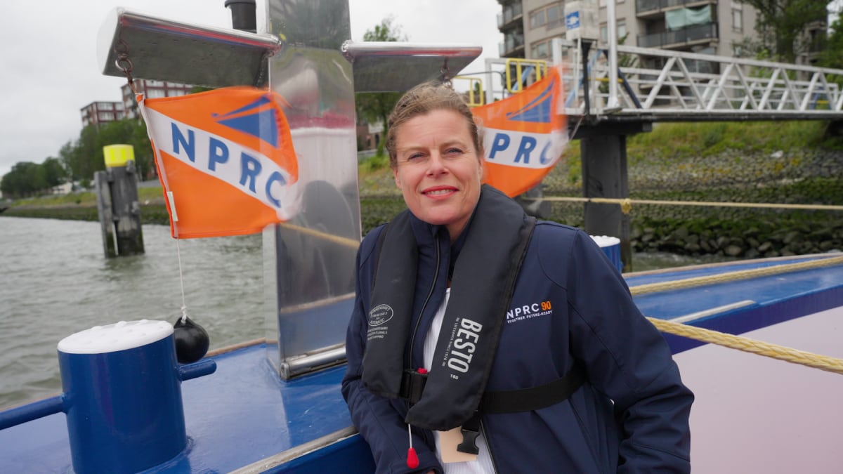 Joyce Bliek, ceo van binnenvaartcoöperatie NPRC. Foto: eigen beeld
