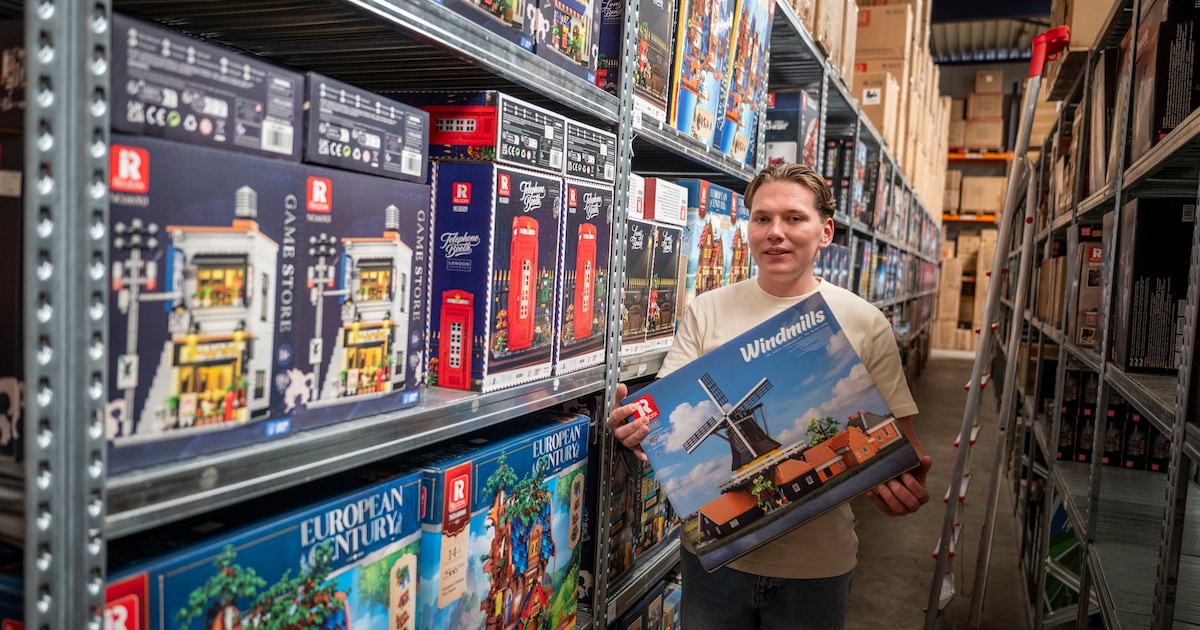 Mark (19) handelt naast zijn studie in Chinese Lego-alternatieven: ‘We verkopen vooral aan 40-plusse