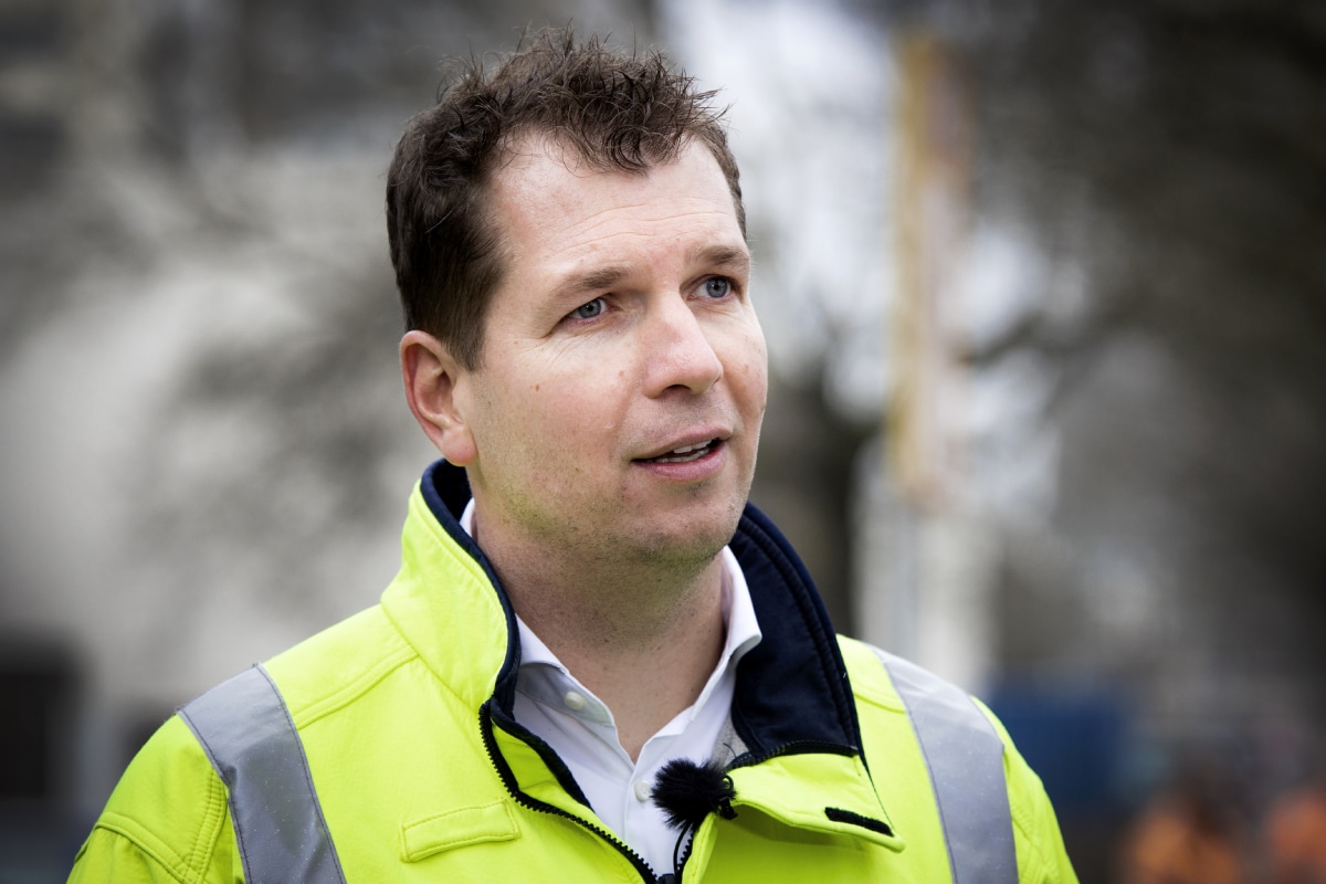 Alliander-topman Maarten Otto.