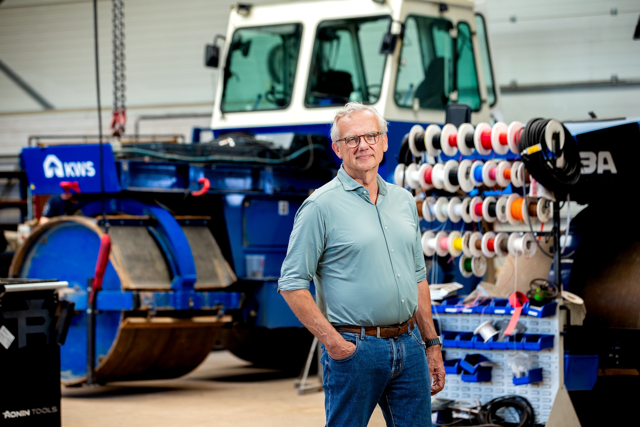 Green Road Equipment pionierde met uitstootvrije walsen. Nu is het bedrijf failliet. Directeur Wilfred Sleijffers doet zijn verhaal.