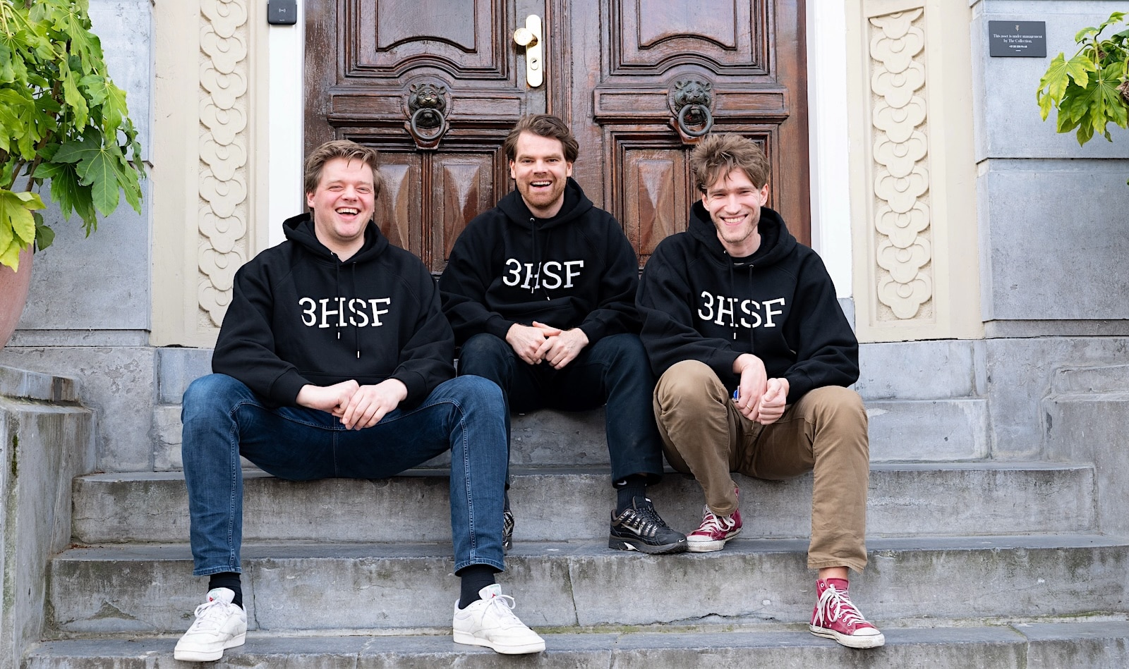 De oprichters van United Wardrobe lanceren investeringsfonds 3HSF. Vlnr: Thijs Slijkhuis, Thijs Verheul, Sjuul Berden. Foto: Santiago Ibanez Musielack